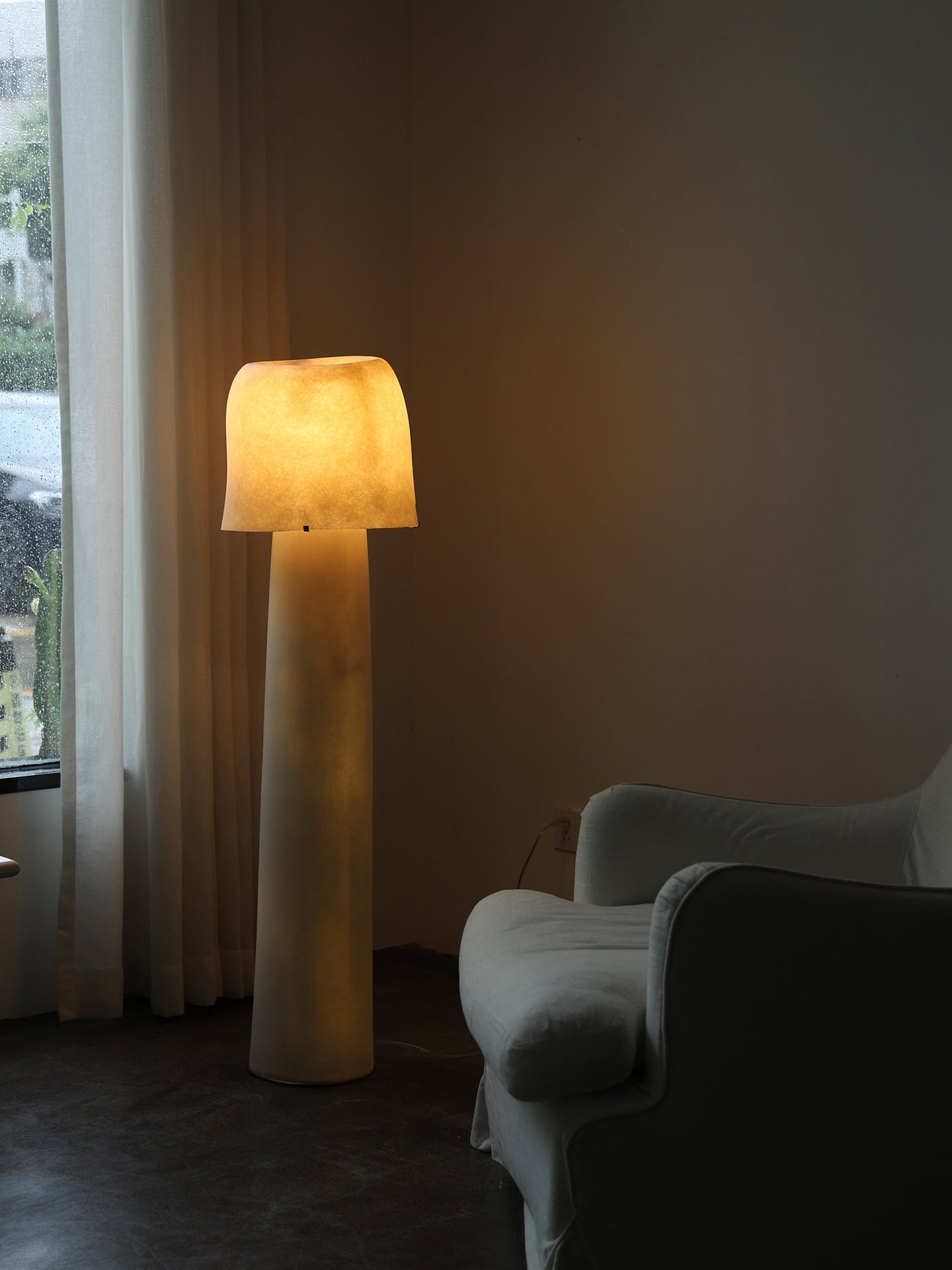 Aerval Floor Lamp-Neutral Decor