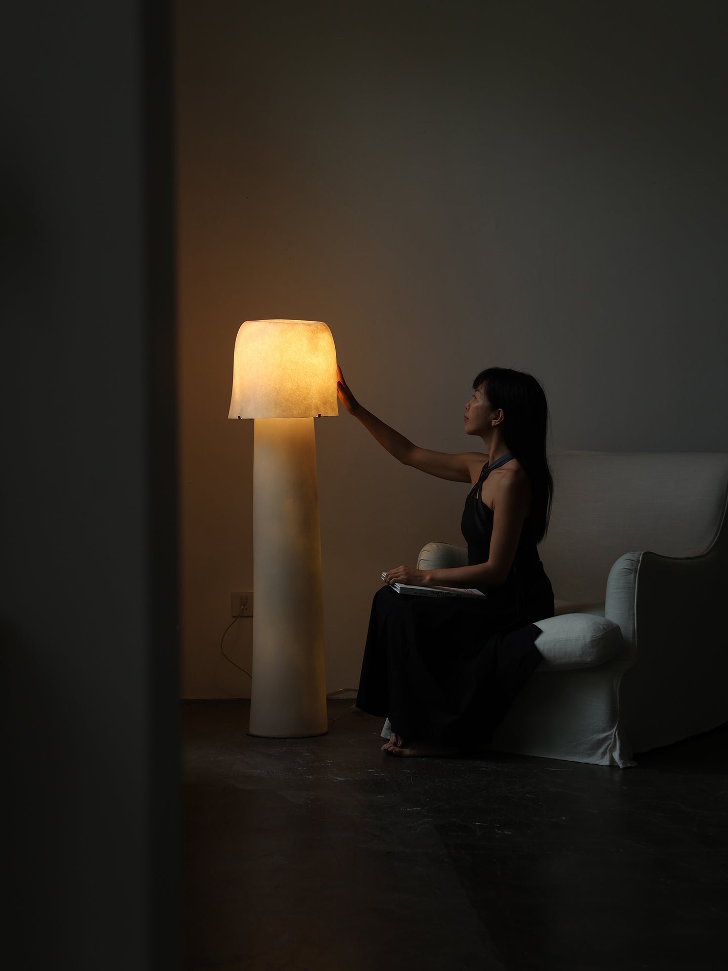 Aerval Floor Lamp-Neutral Decor