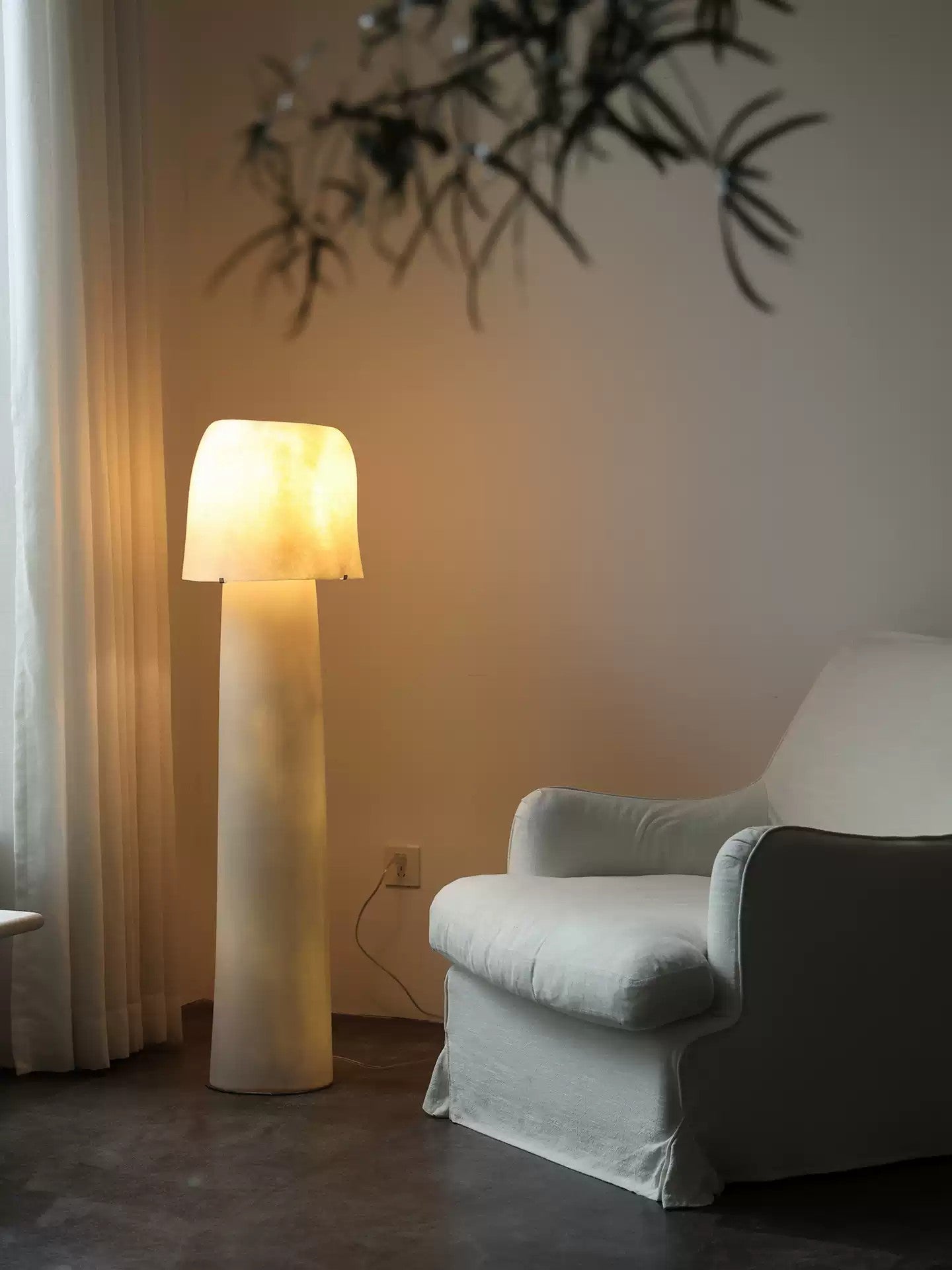 Aerval Floor Lamp-Neutral Decor