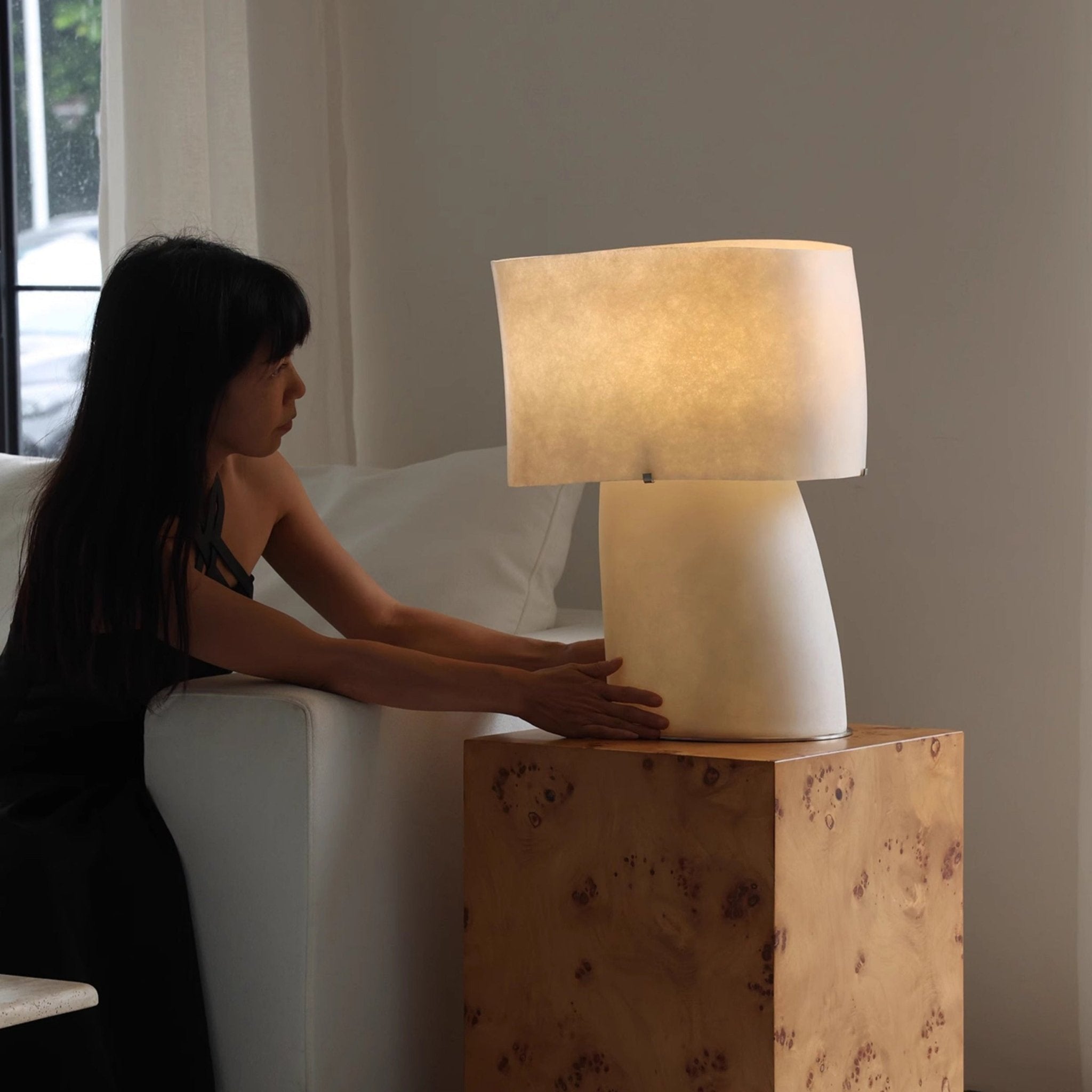 Lirvyn Table Lamp-Neutral Decor
