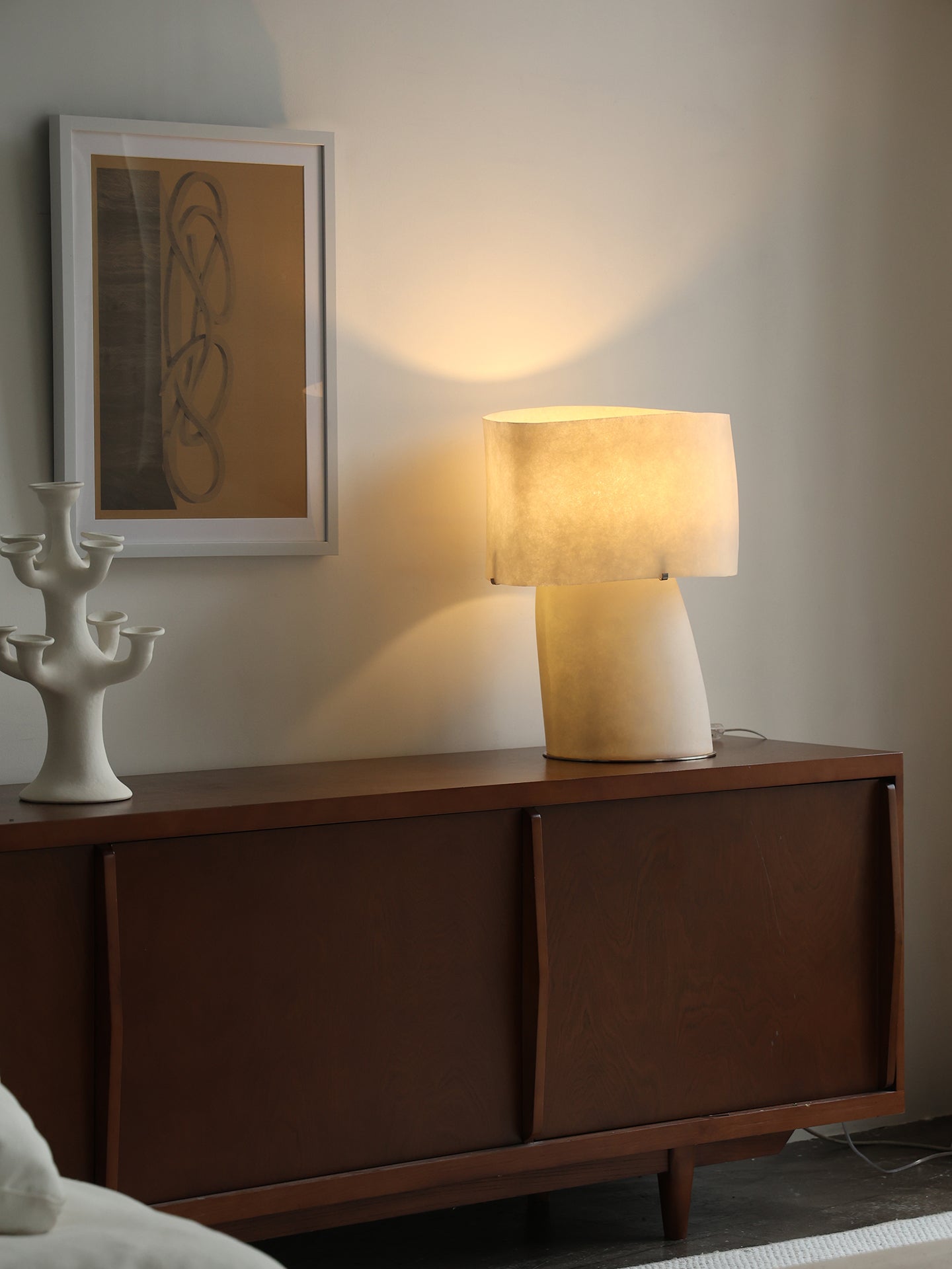 Lirvyn Table Lamp-Neutral Decor
