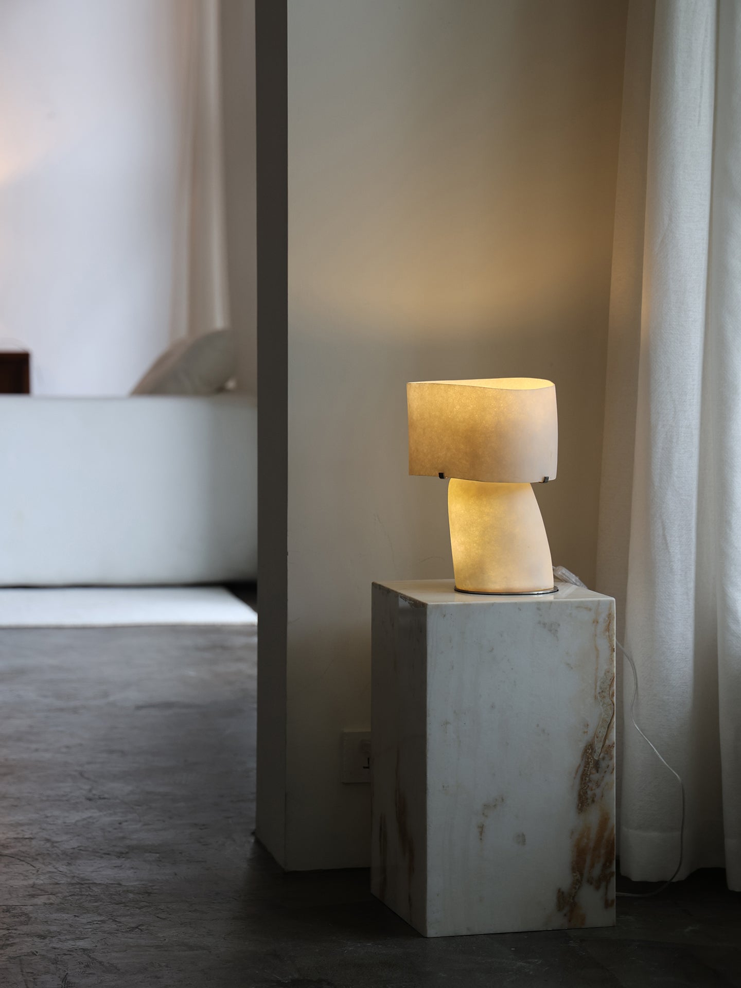 Lirvyn Table Lamp-Neutral Decor