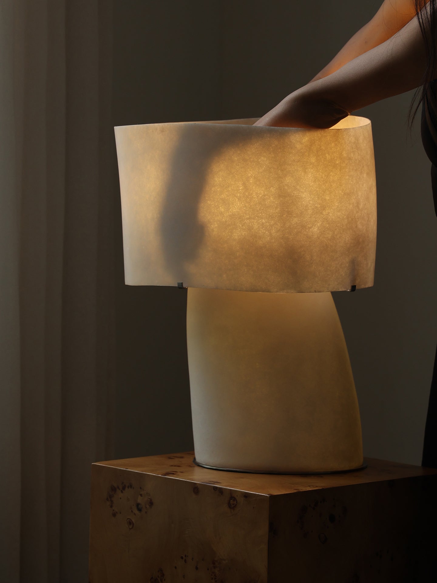 Lirvyn Table Lamp-Neutral Decor