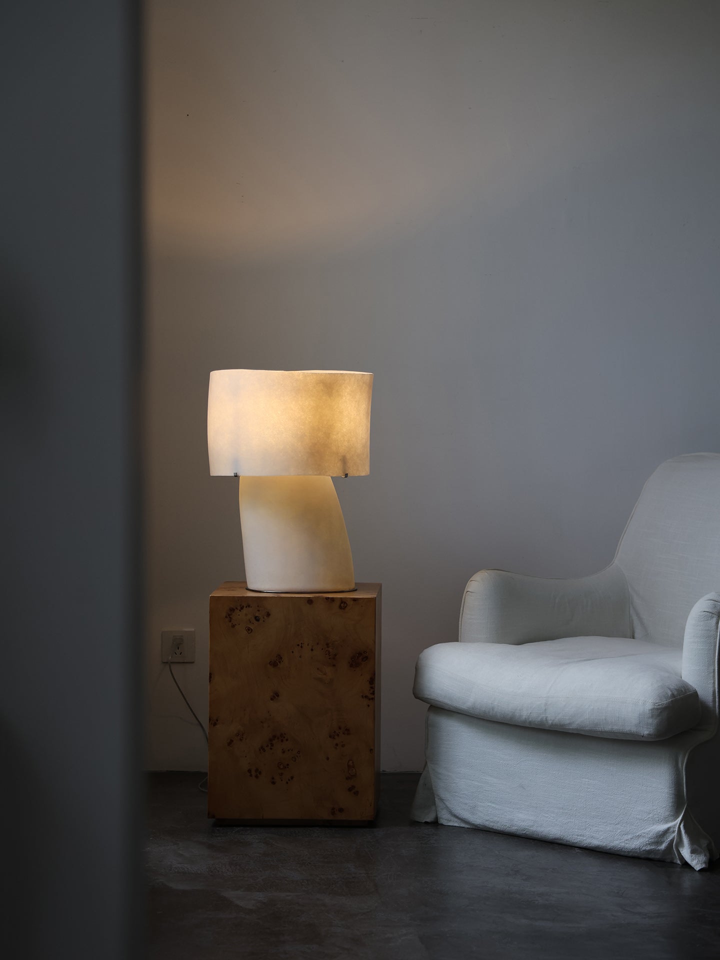 Lirvyn Table Lamp-Neutral Decor