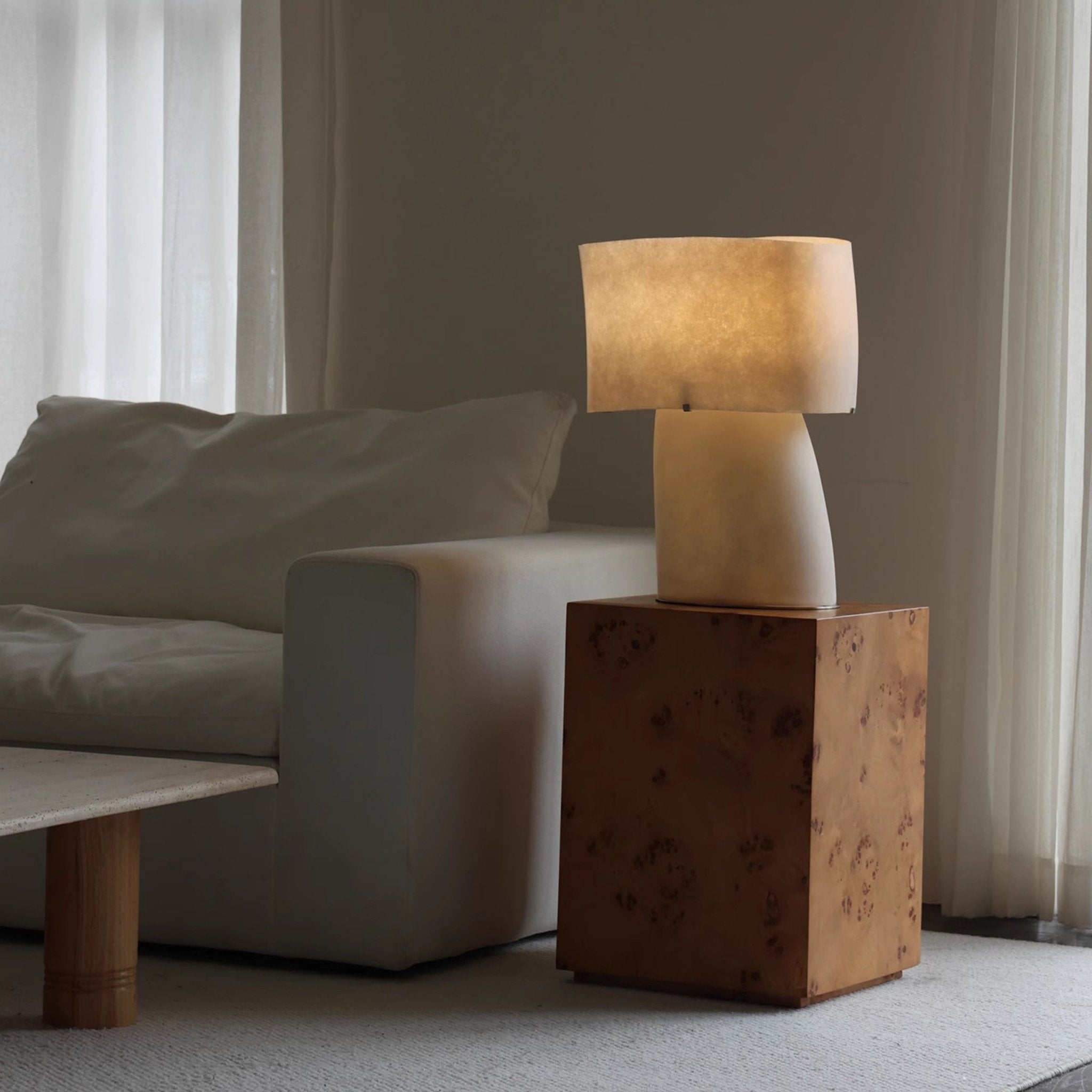 Lirvyn Table Lamp-Neutral Decor