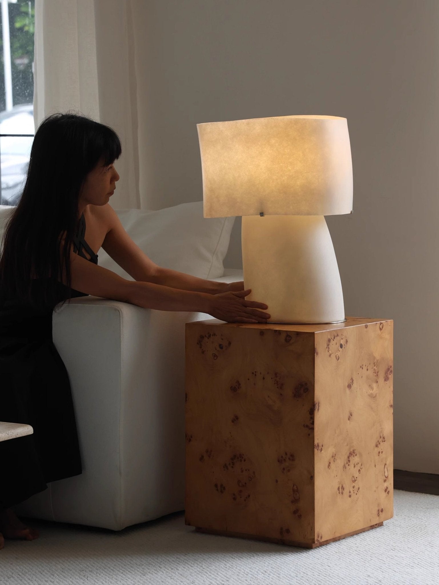 Lirvyn Table Lamp-Neutral Decor