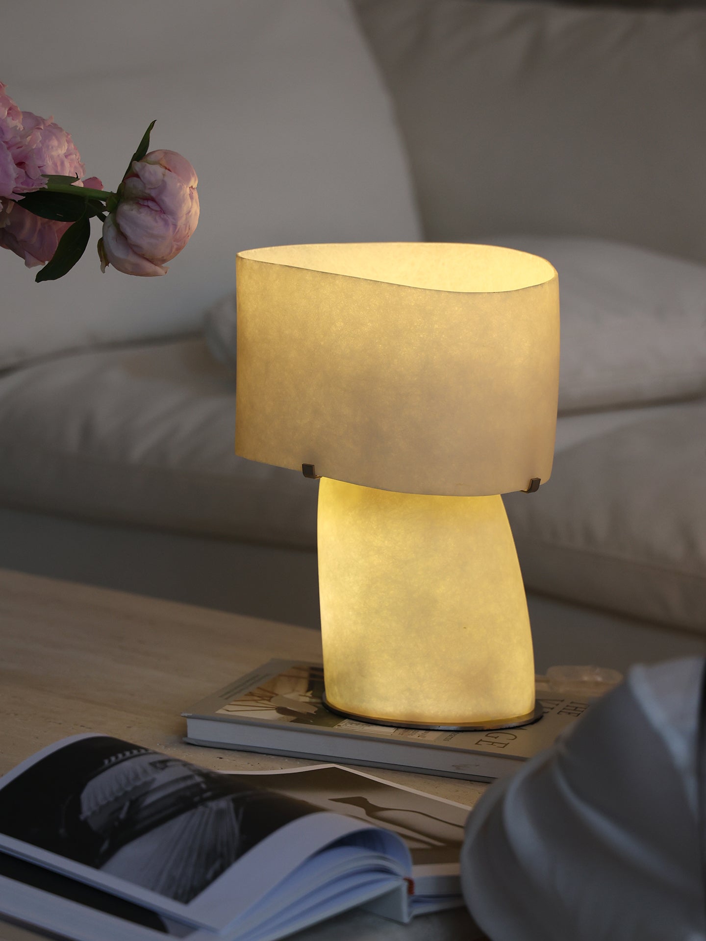 Lirvyn Table Lamp-Neutral Decor