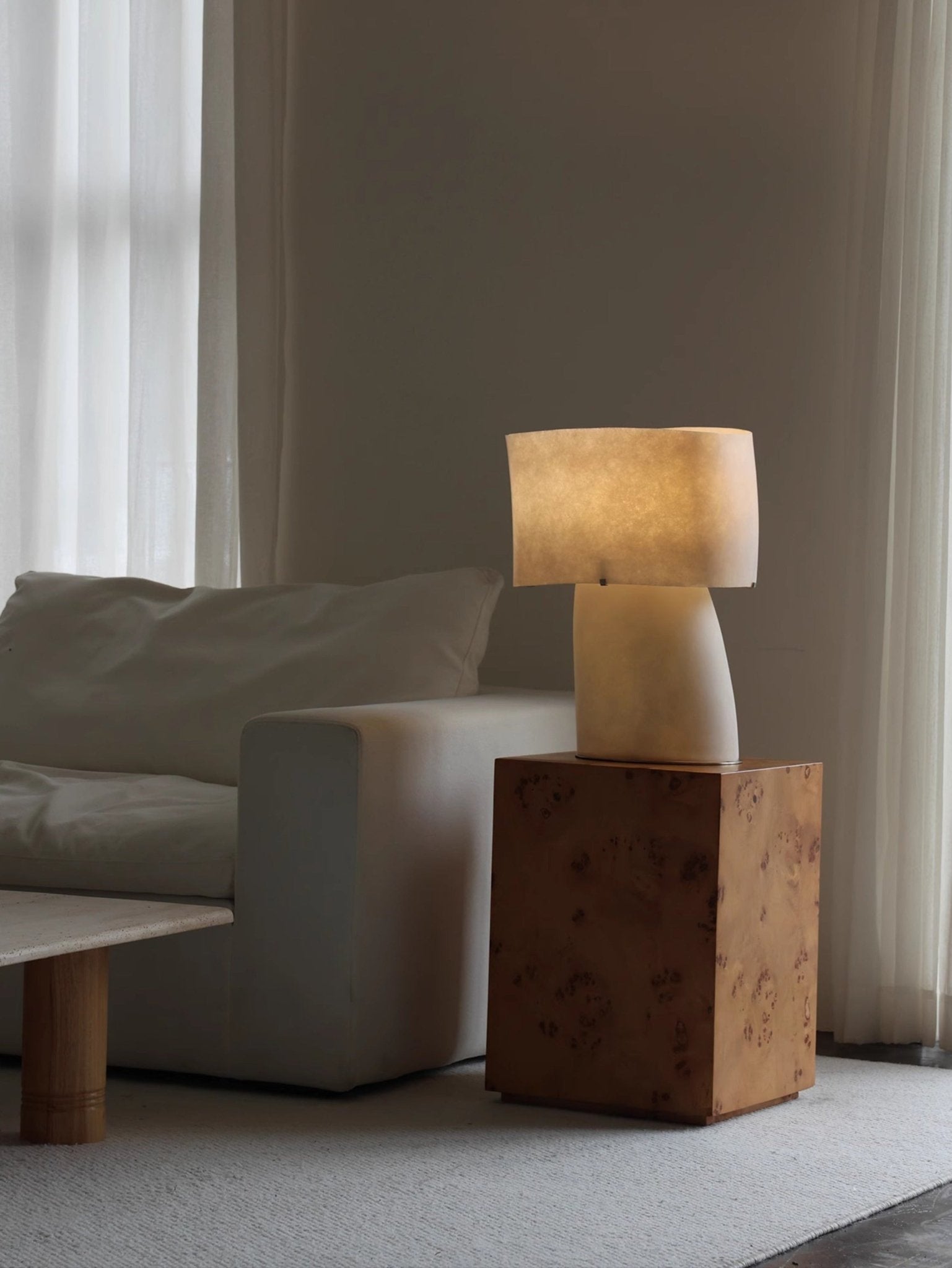 Lirvyn Table Lamp-Neutral Decor