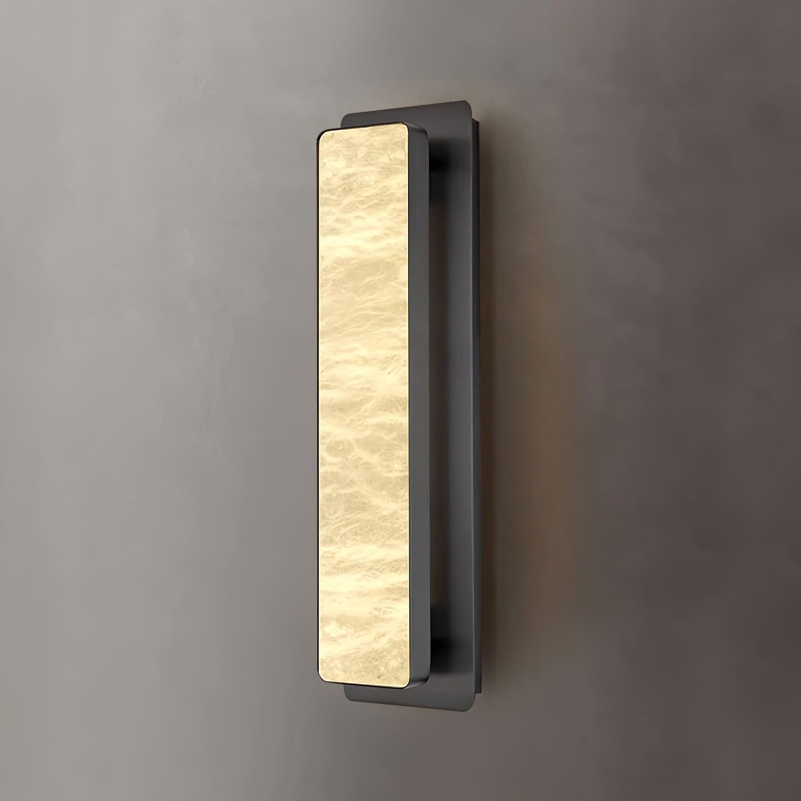 Ollore Linear Alabaster Wall Light-Neutral Decor