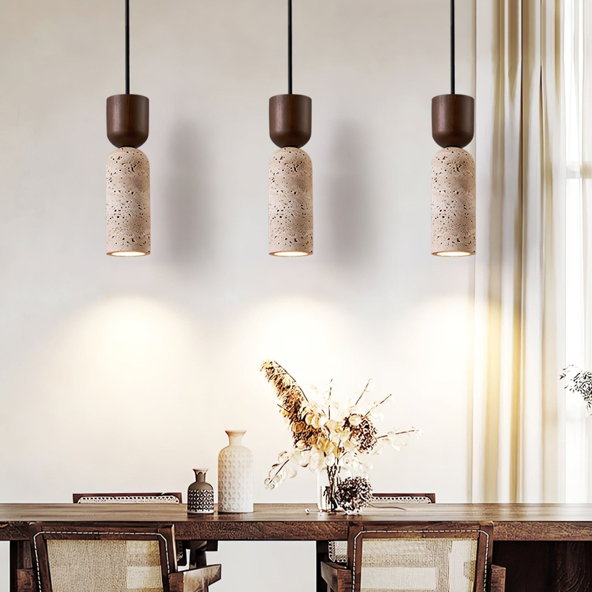 Hyndo Column Pendant Lamp-Neutral Decor