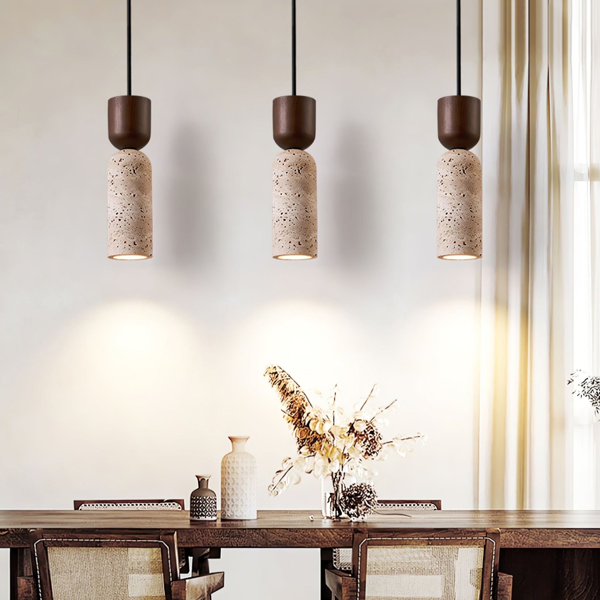 Hyndo Column Pendant Lamp-Neutral Decor