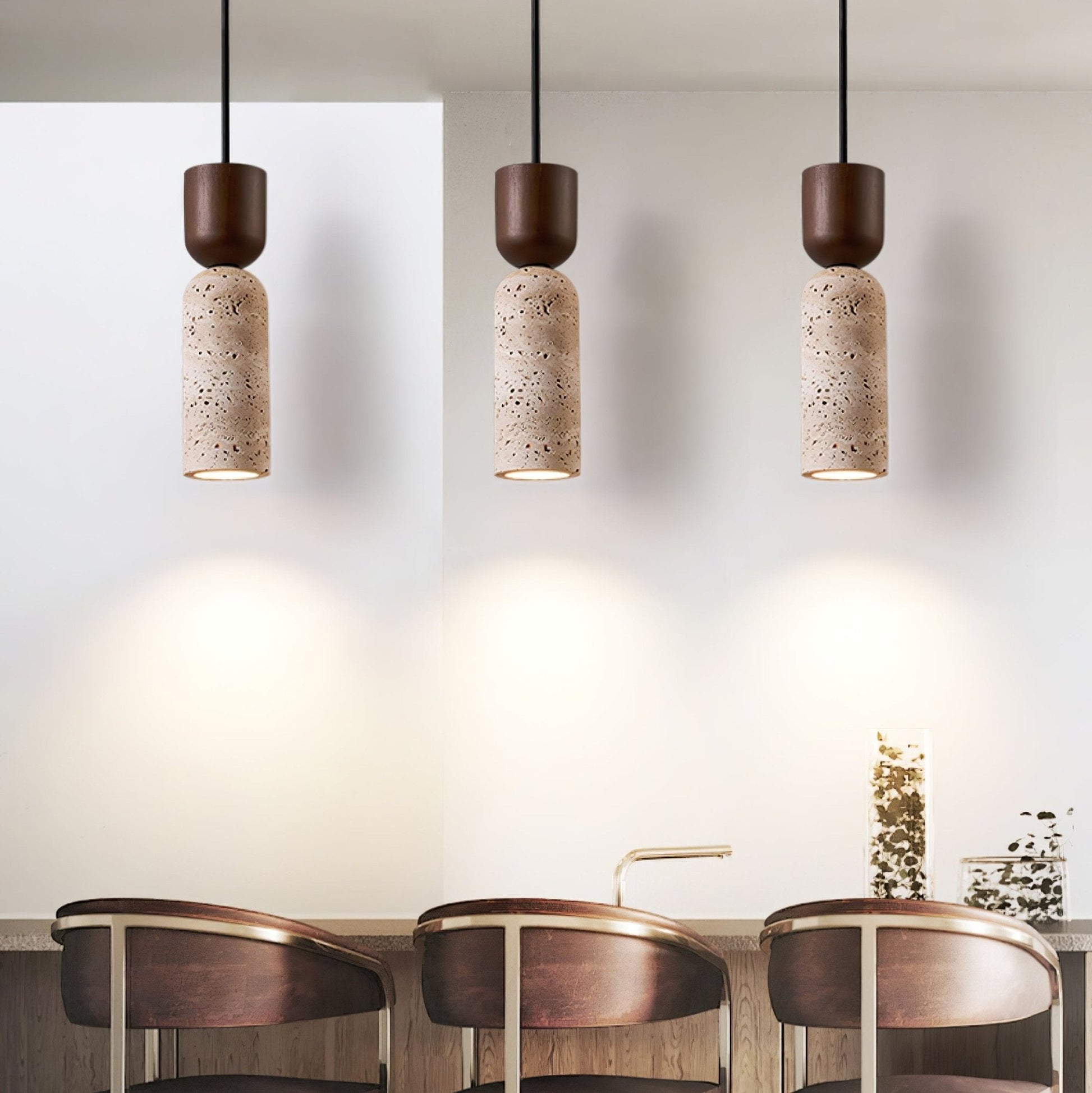 Hyndo Column Pendant Lamp-Neutral Decor