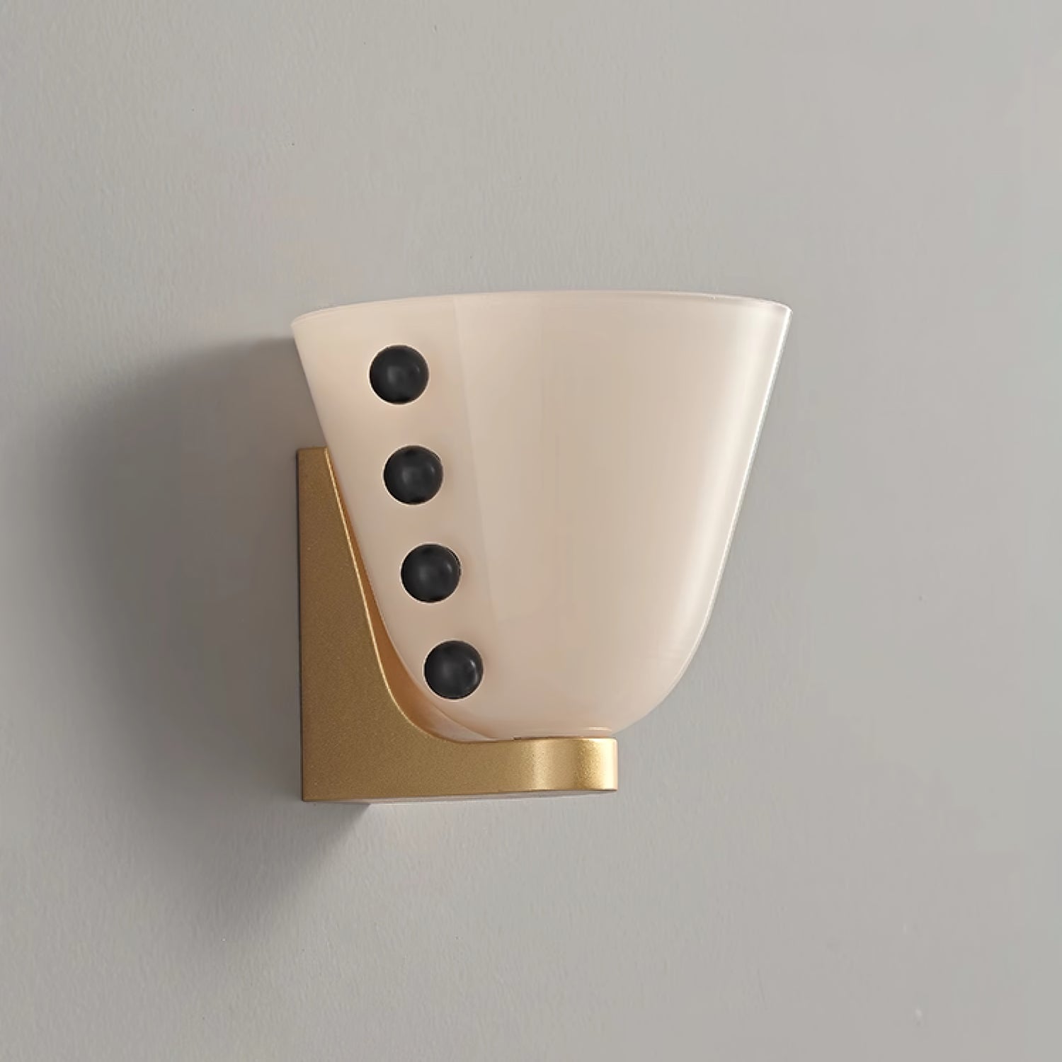 Dominic Minimalist Glass Wall Lamp-Neutral Decor