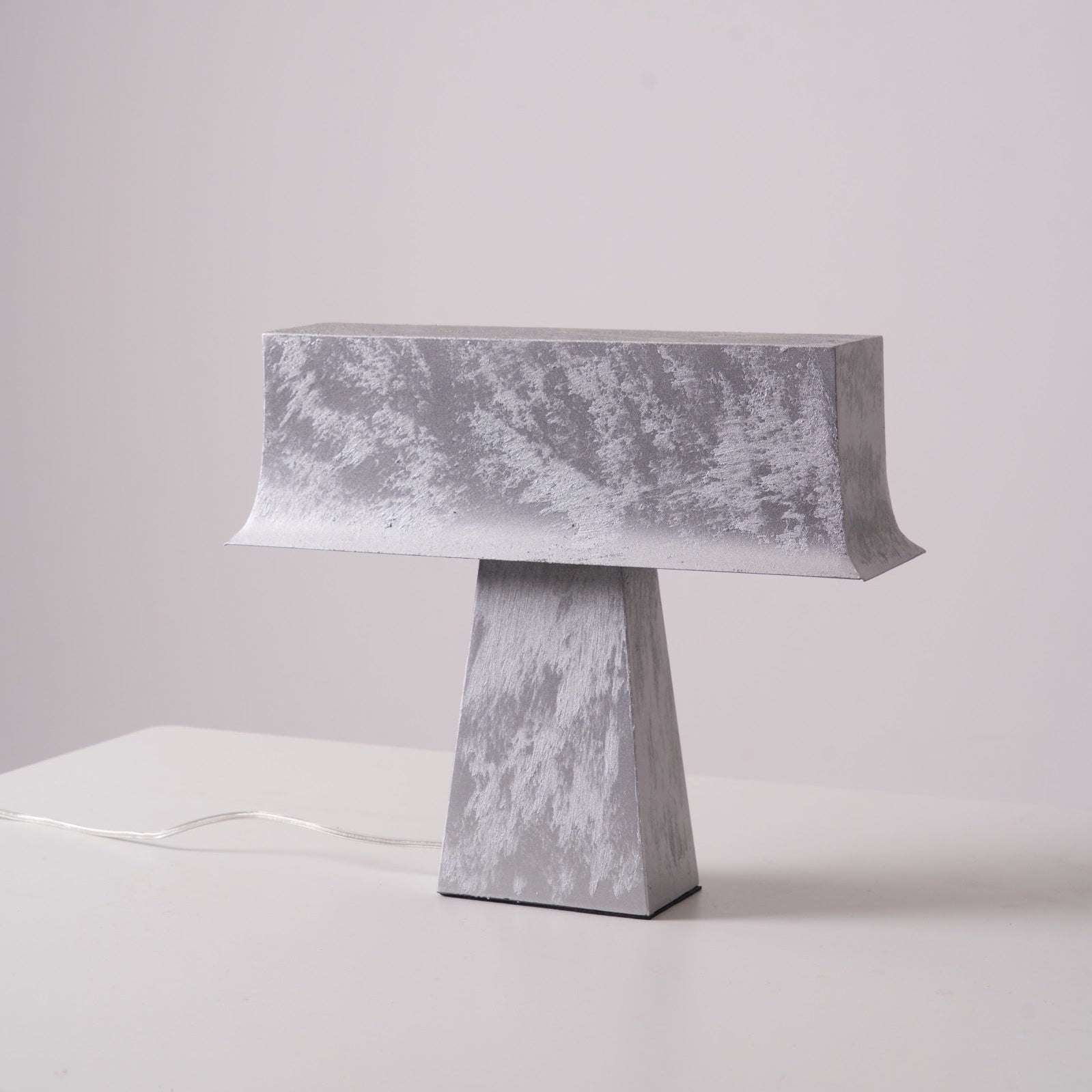 Slate Minimalist Antique Table Lamp-Neutral Decor
