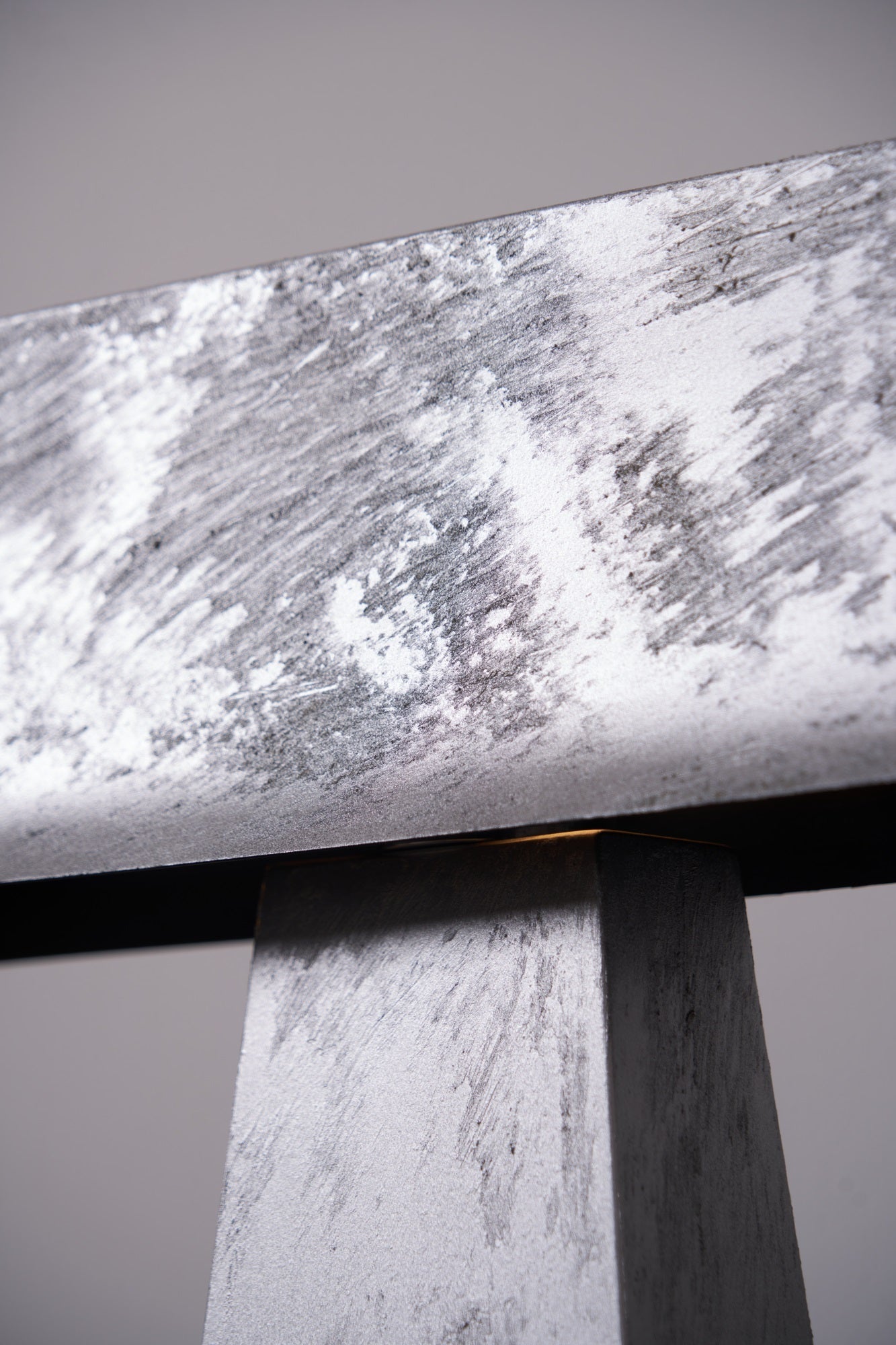 Slate Minimalist Antique Table Lamp-Neutral Decor