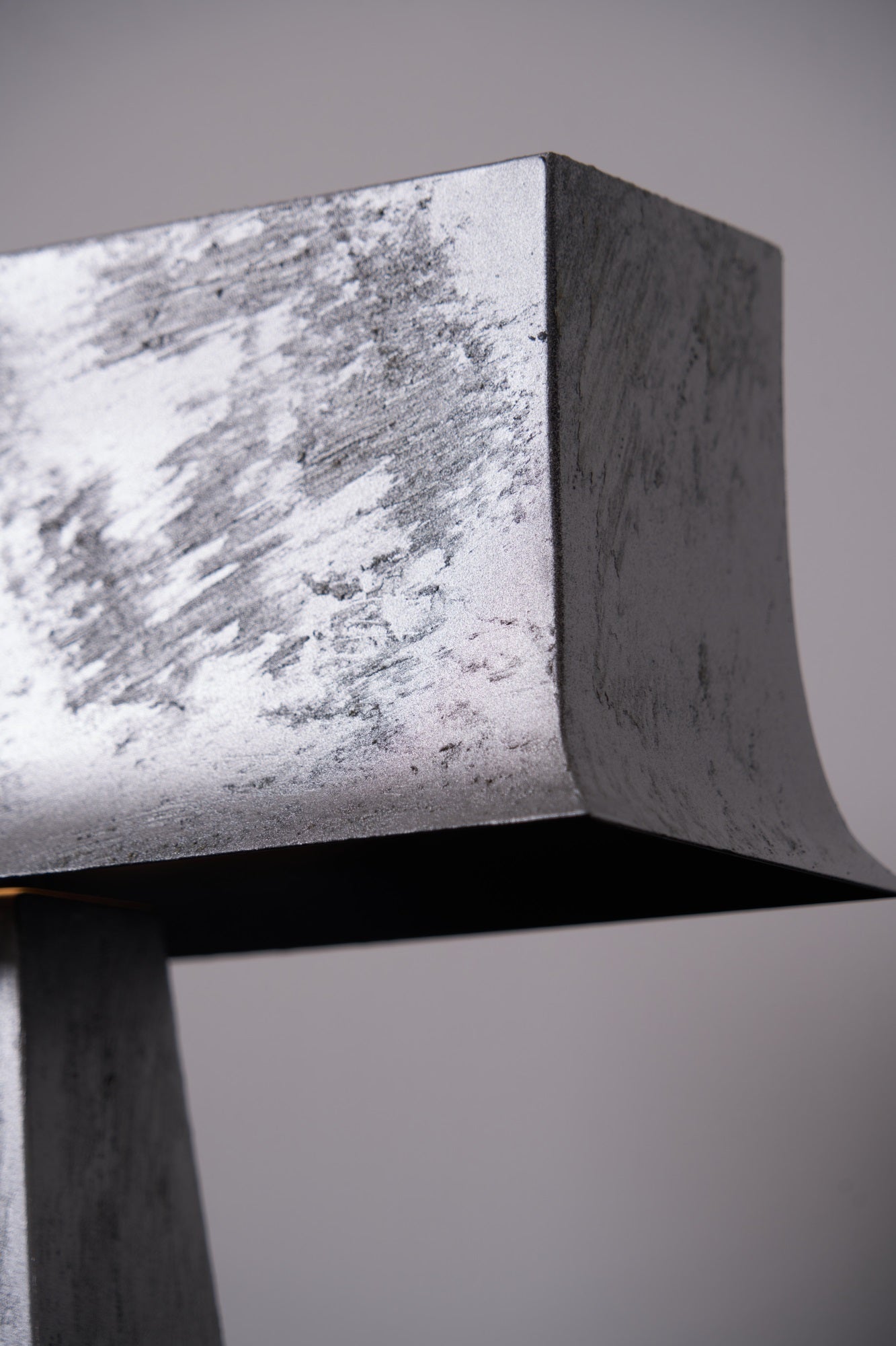 Slate Minimalist Antique Table Lamp-Neutral Decor