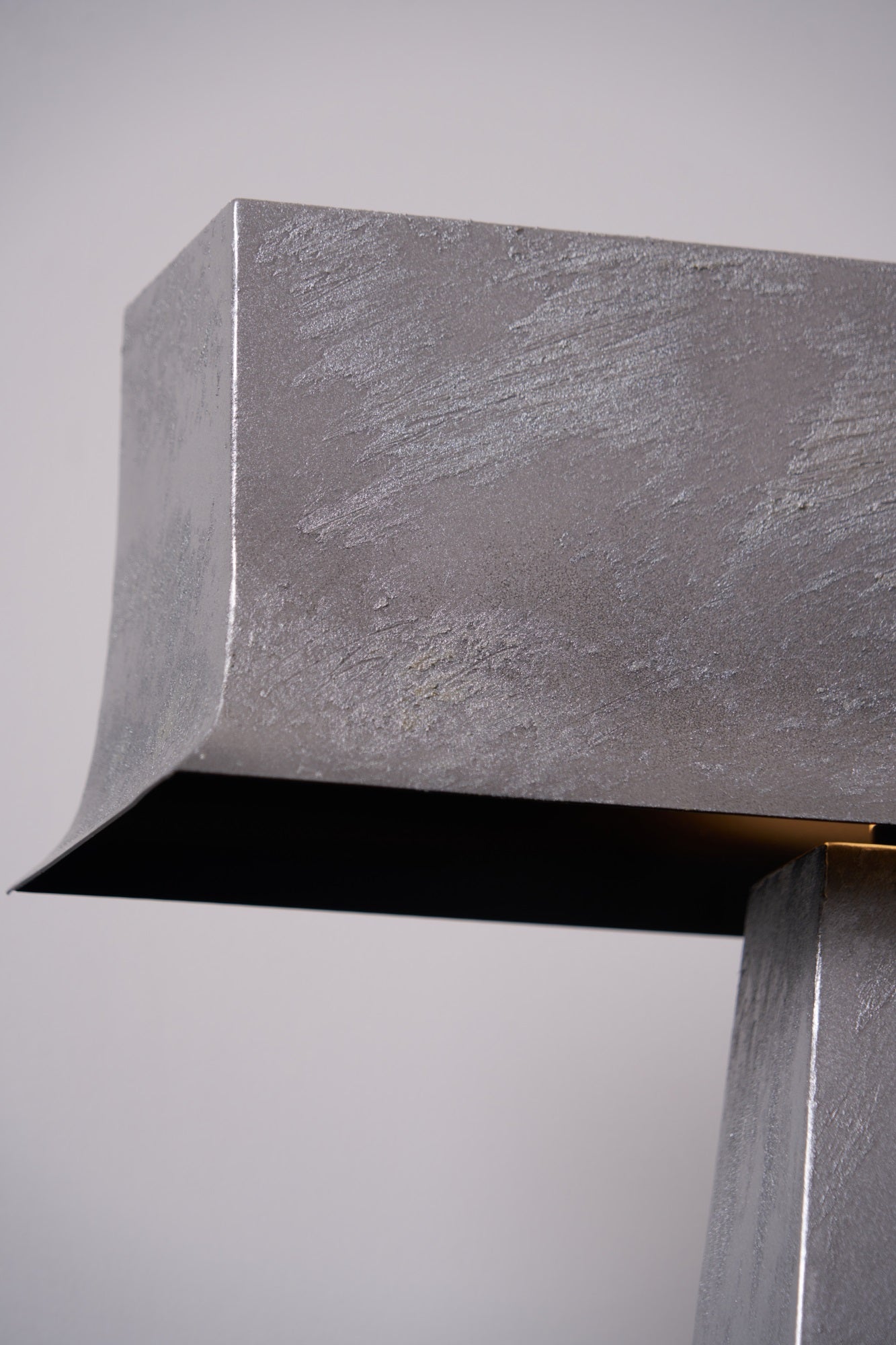 Slate Minimalist Antique Table Lamp-Neutral Decor