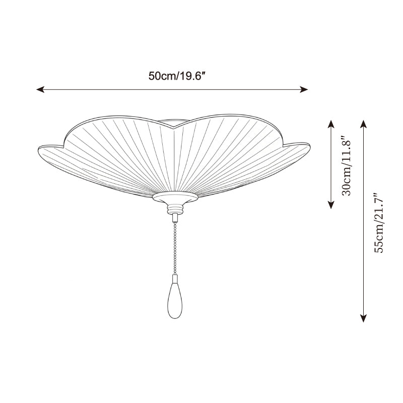 Cordelia Leaf Ceiling Lamp