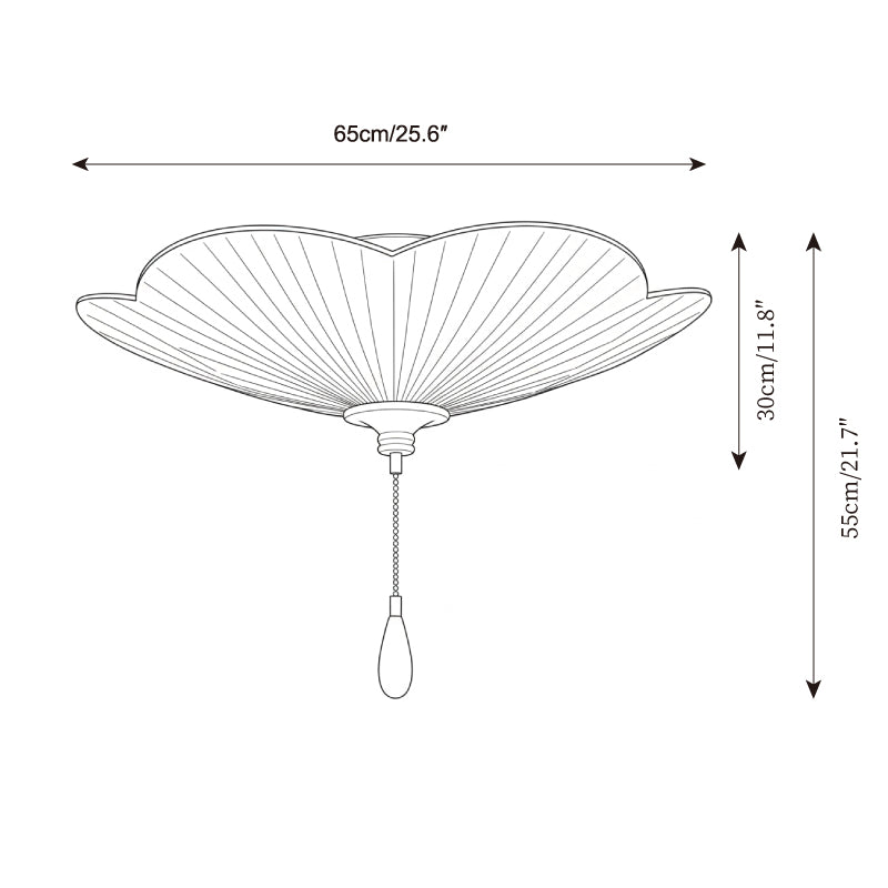Cordelia Leaf Ceiling Lamp