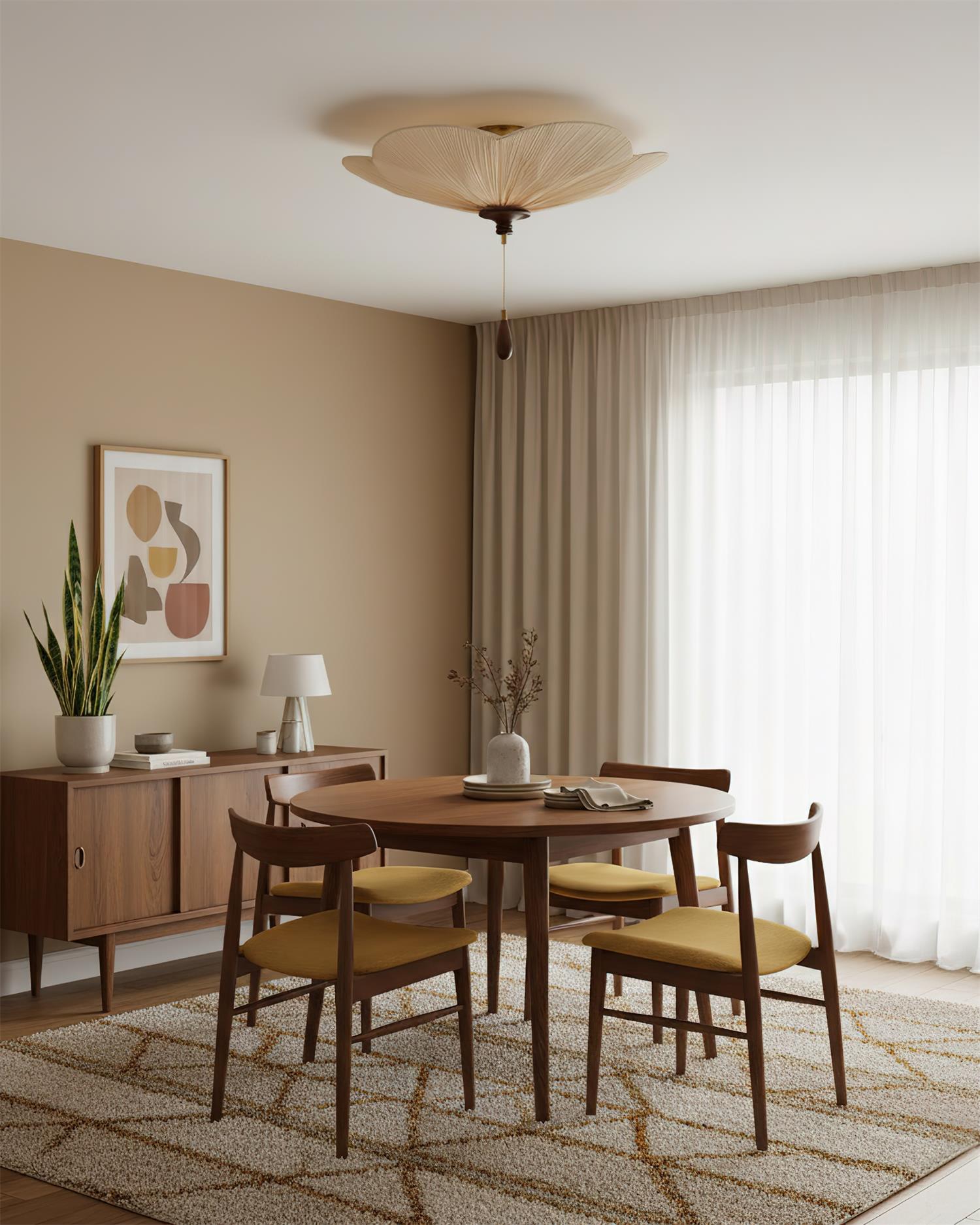 Cordelia Leaf Ceiling Lamp