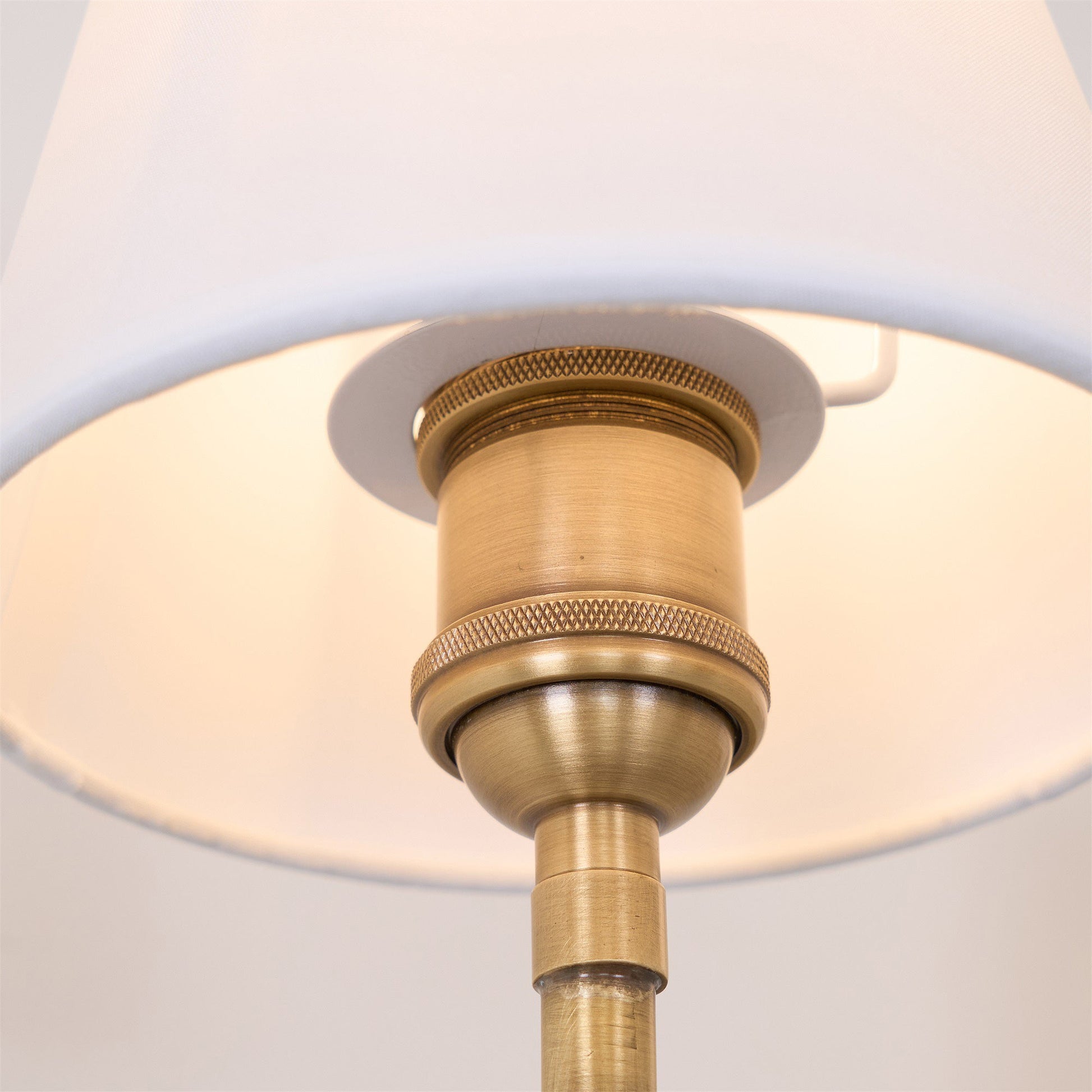 Victor Wall Lamp Black Bronze Fabric - Neutralighting