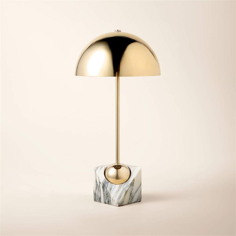 Top-down view of the Venus Table Lamp's lampshade.