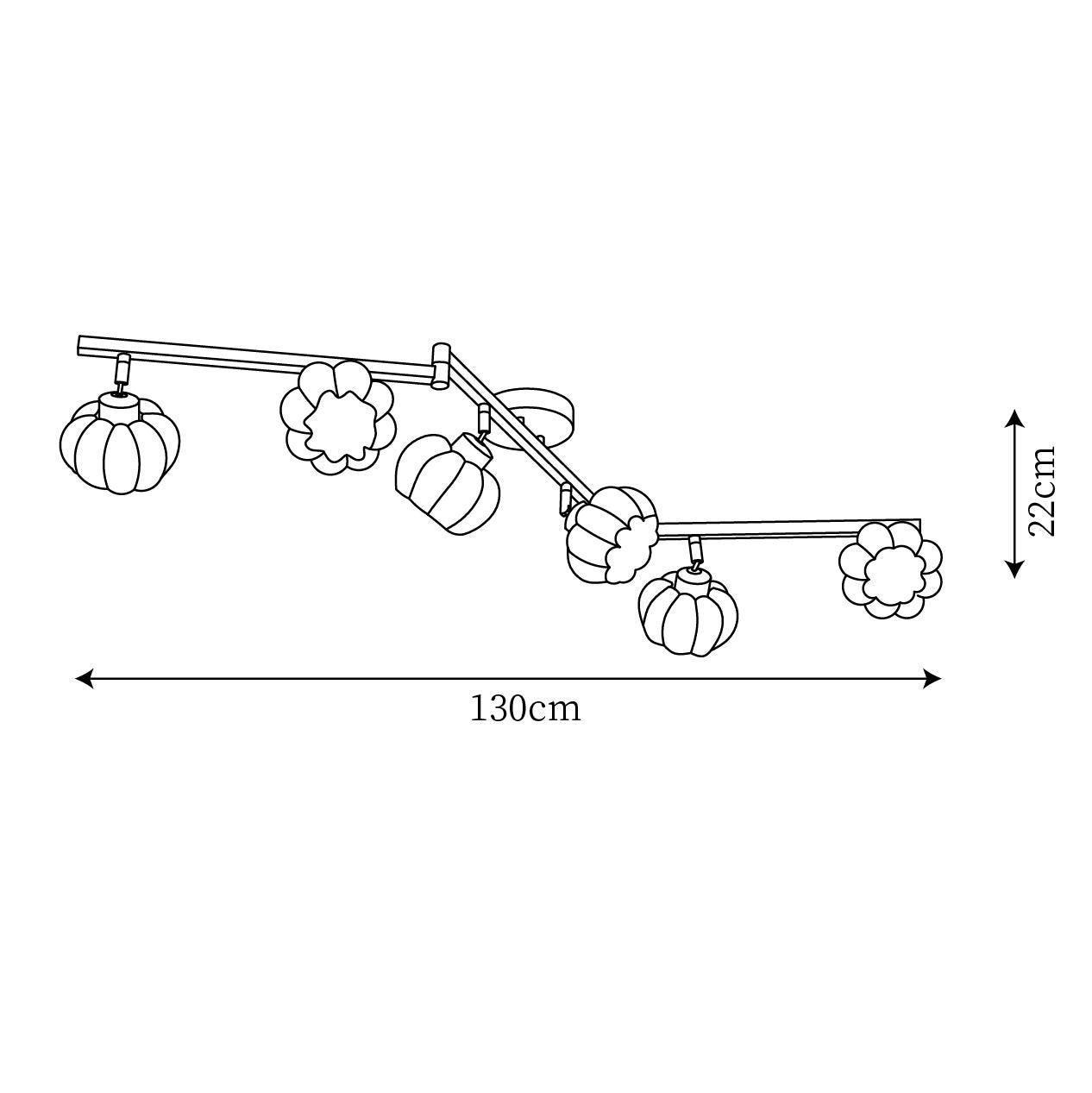 Clementine Ceiling Light