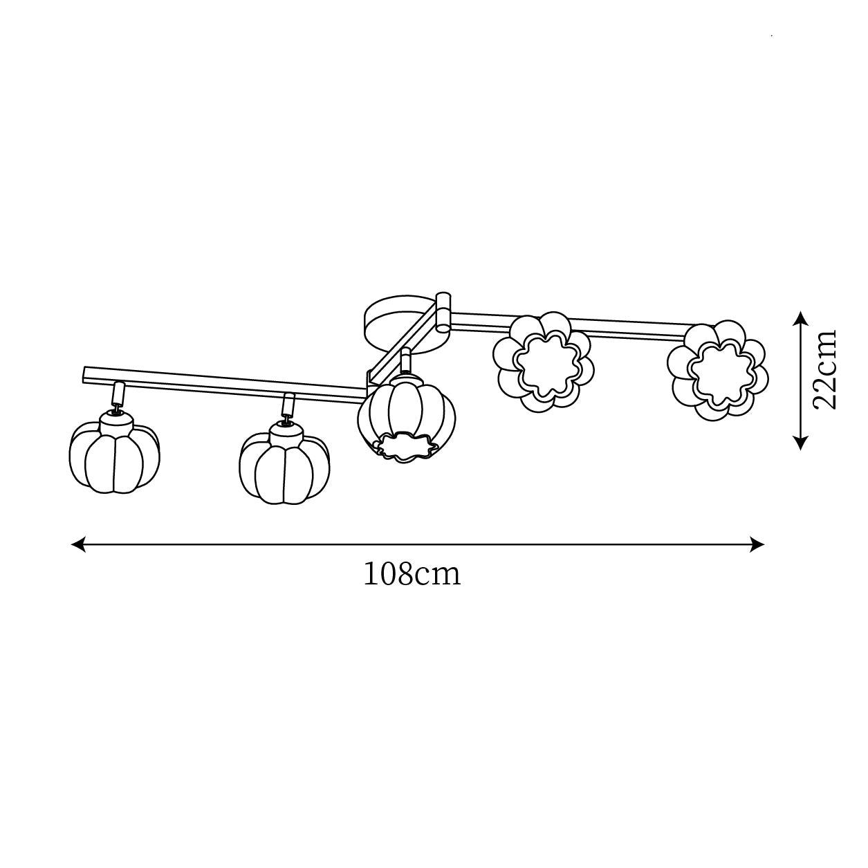 Clementine Ceiling Light