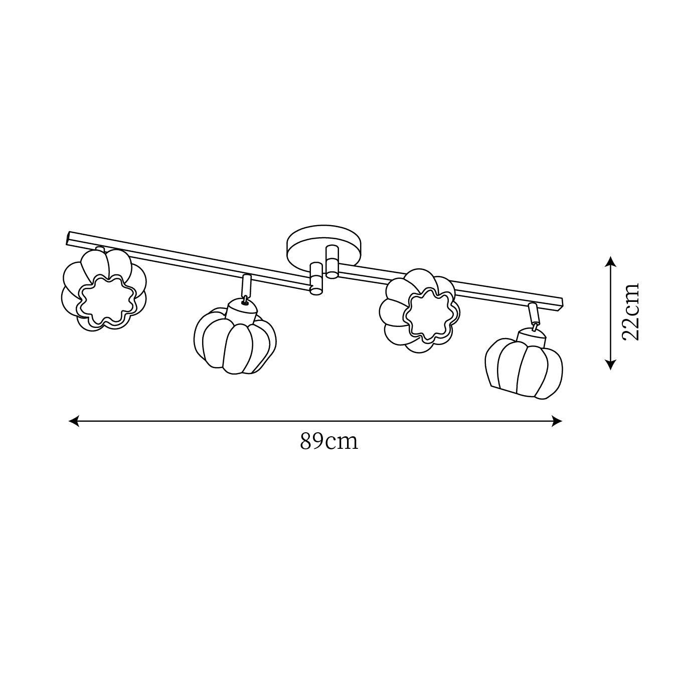 Clementine Ceiling Light