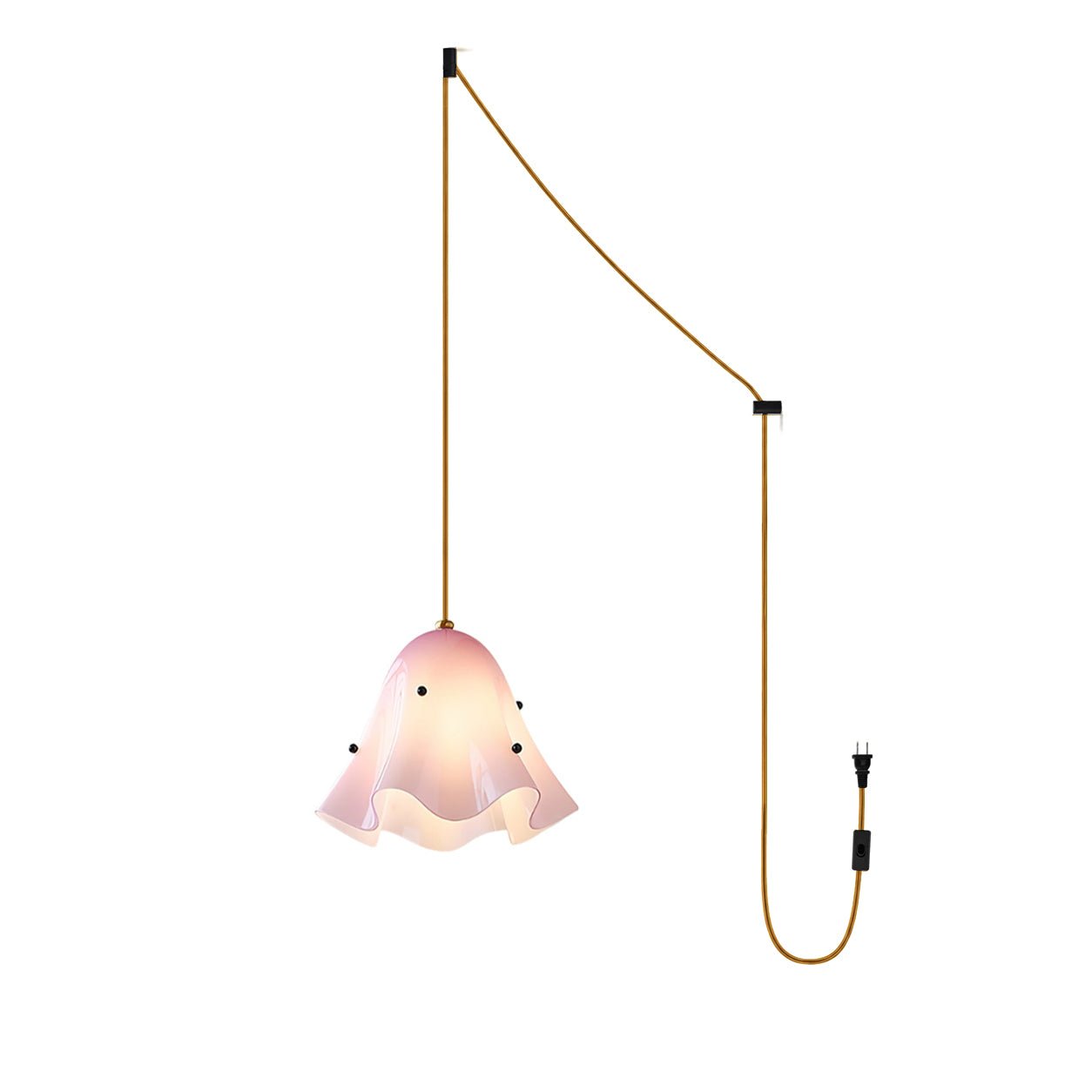 Vera Bloom Swag Pendant Lamp-Neutral Decor