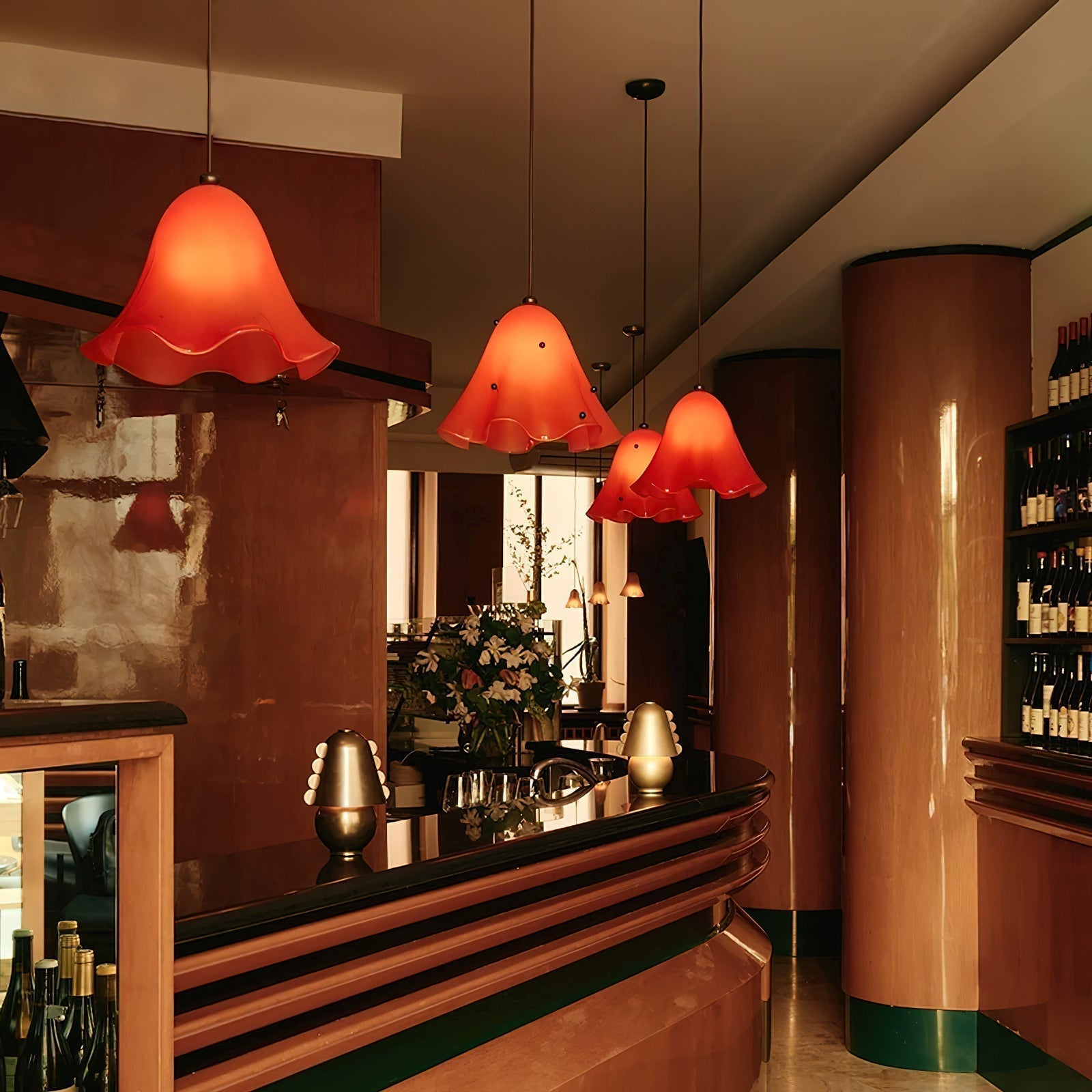 Liora Bell Glass Pendant Light