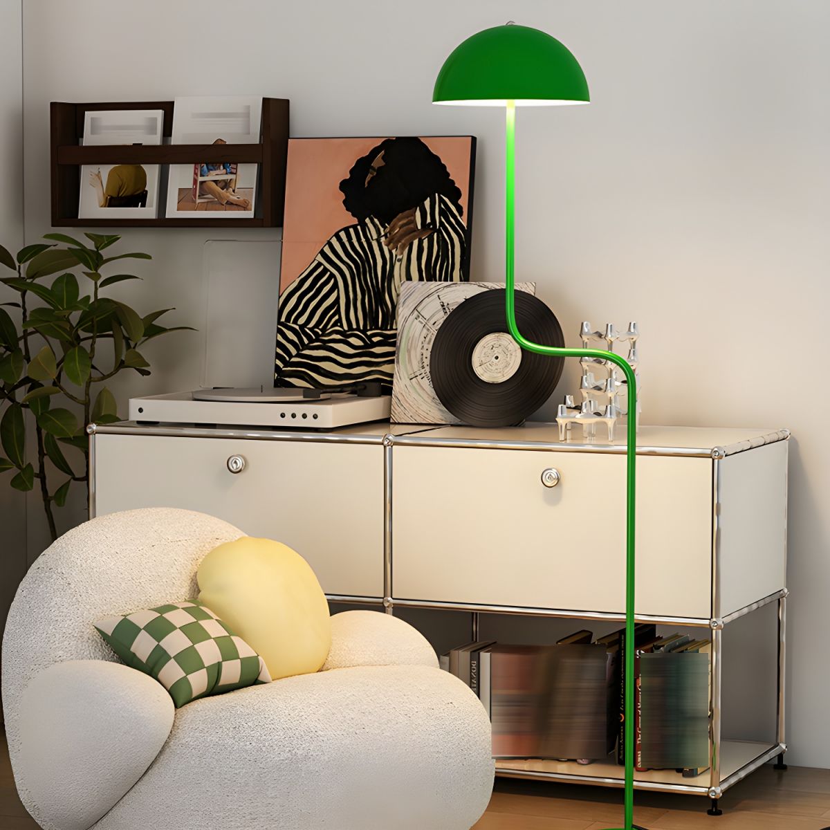 Narain Glass Minimalist Floor Lamp-Neutral Decor