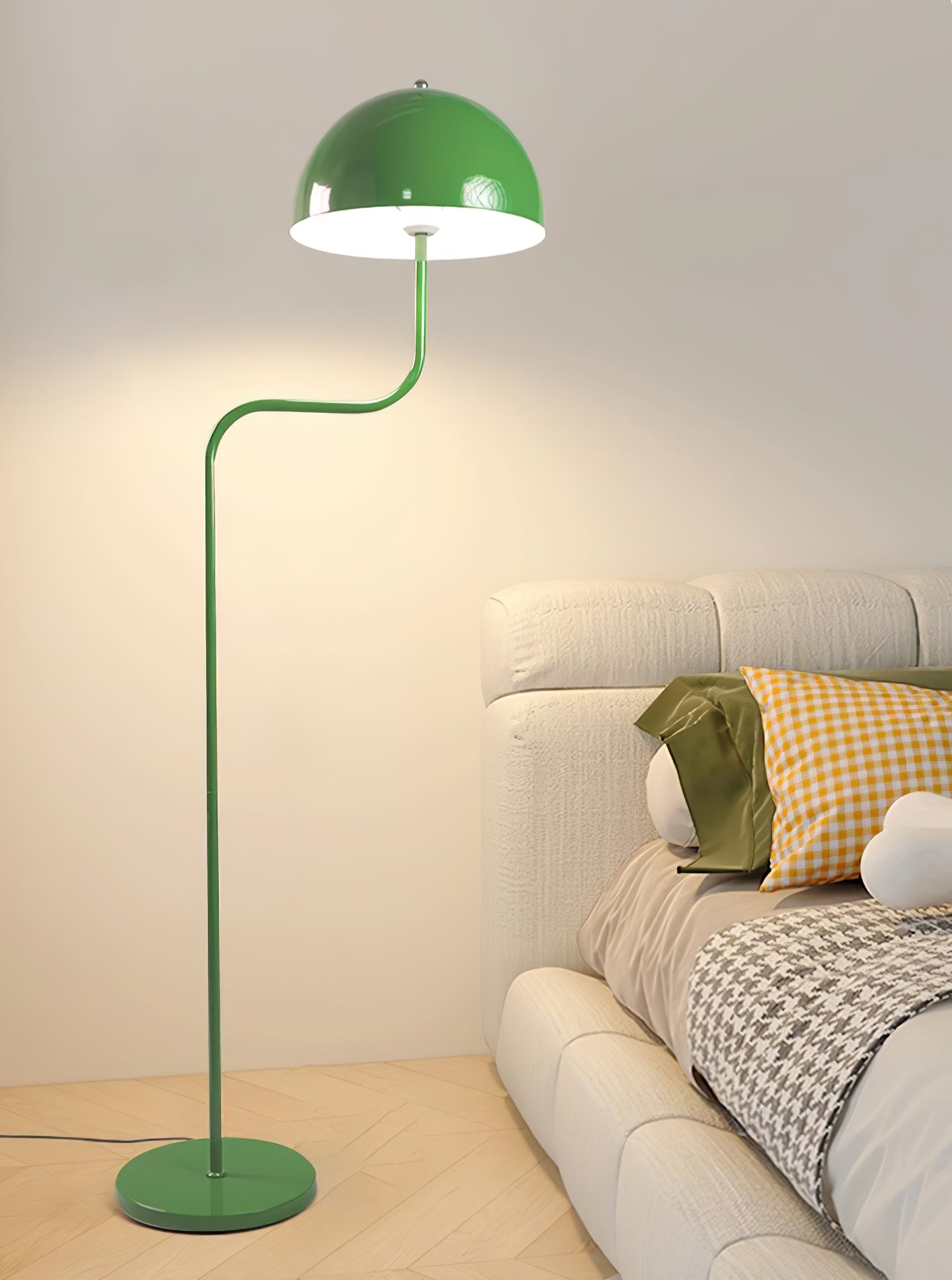 Narain Glass Minimalist Floor Lamp-Neutral Decor