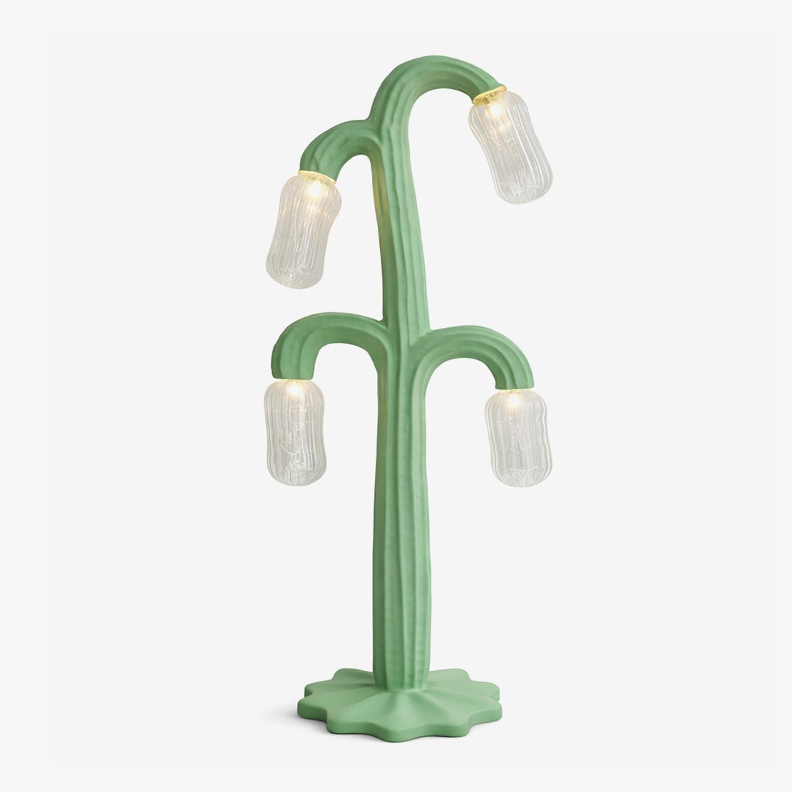 Verdant Bloom Floor Lamp-Neutral Decor