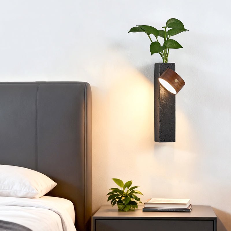 Prax Adjustable Rechargeable Wall Lamp-Neutral Decor