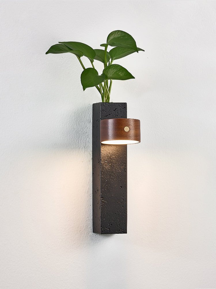 Prax Adjustable Rechargeable Wall Lamp-Neutral Decor