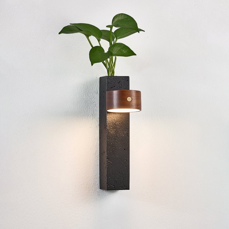 Prax Adjustable Rechargeable Wall Lamp-Neutral Decor
