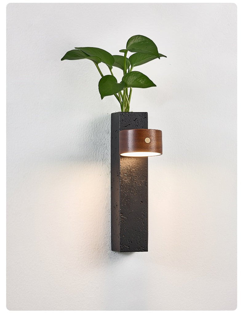 Prax Adjustable Rechargeable Wall Lamp-Neutral Decor