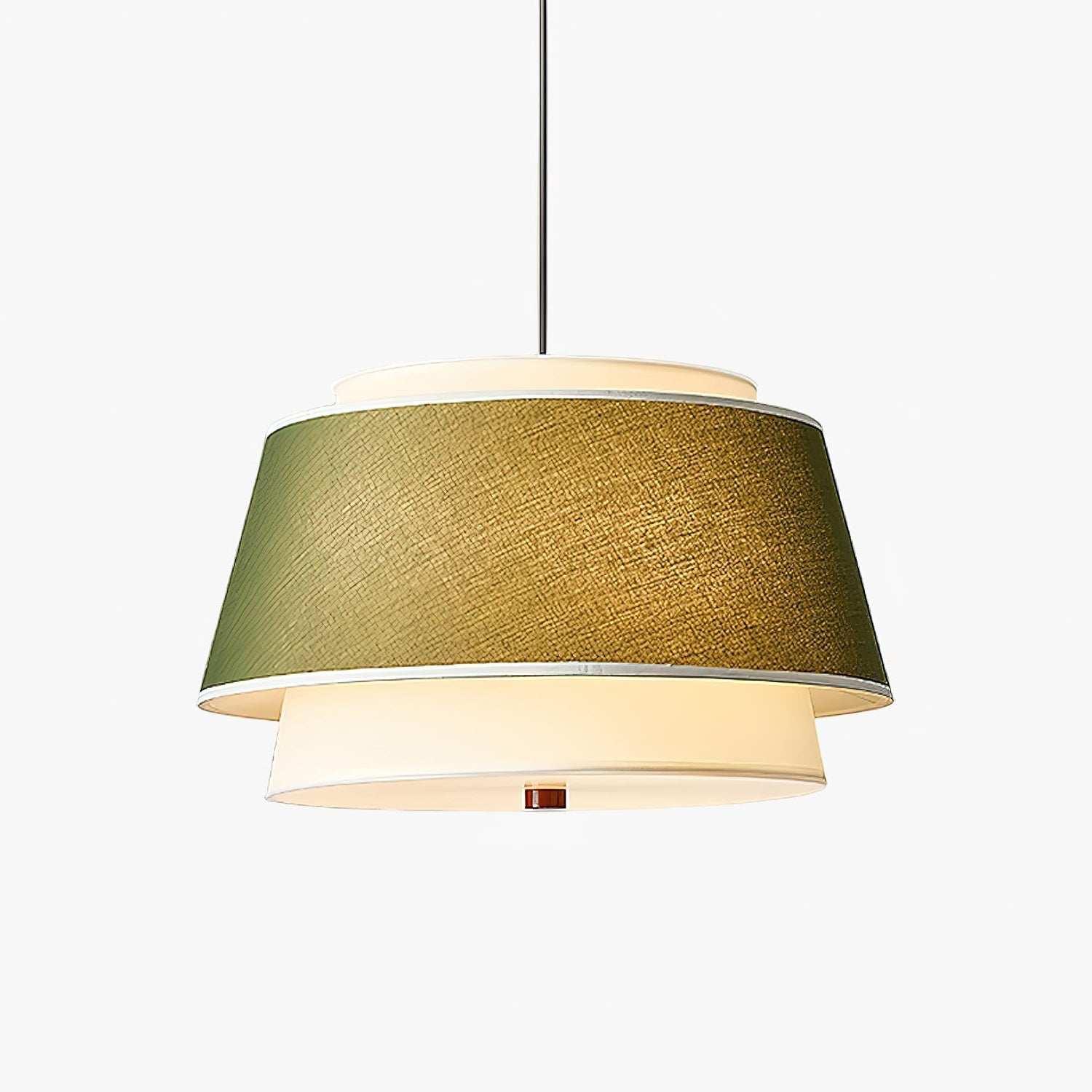 Verdura Drum Pendant Light-Neutral Decor