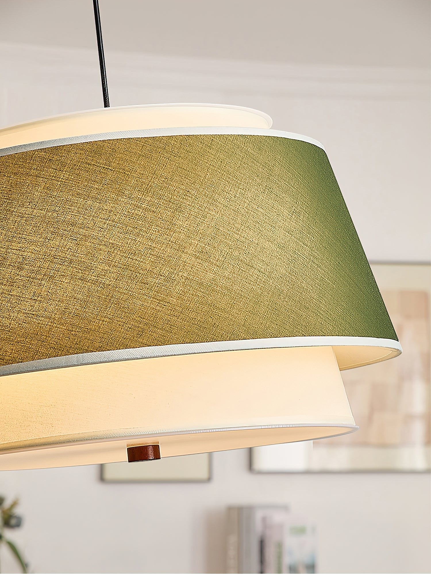 Verdura Drum Pendant Light-Neutral Decor