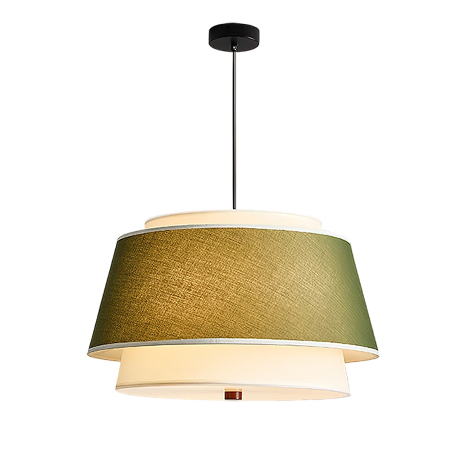 Verdura Drum Pendant Light-Neutral Decor