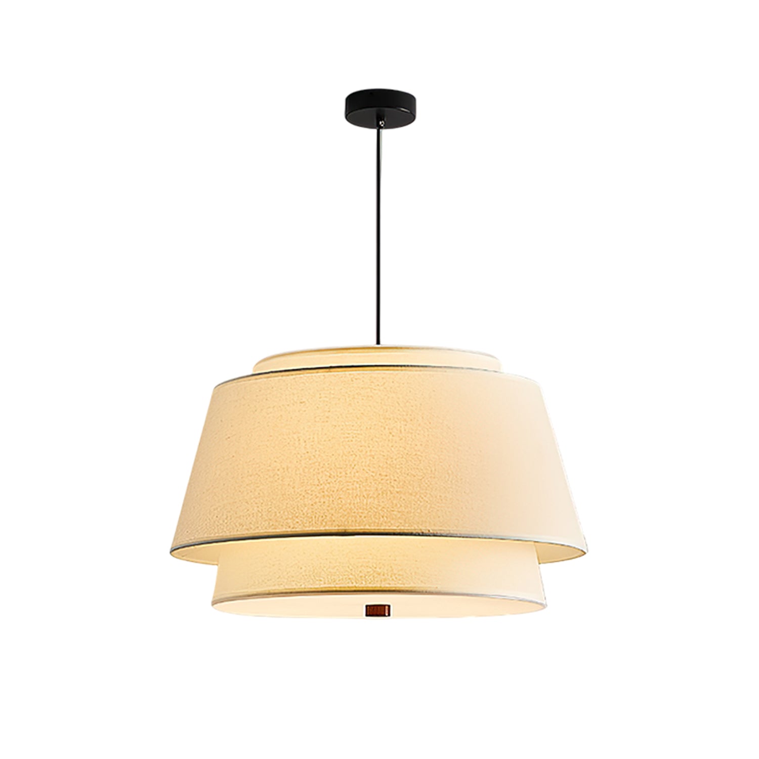 Verdura Drum Pendant Light-Neutral Decor