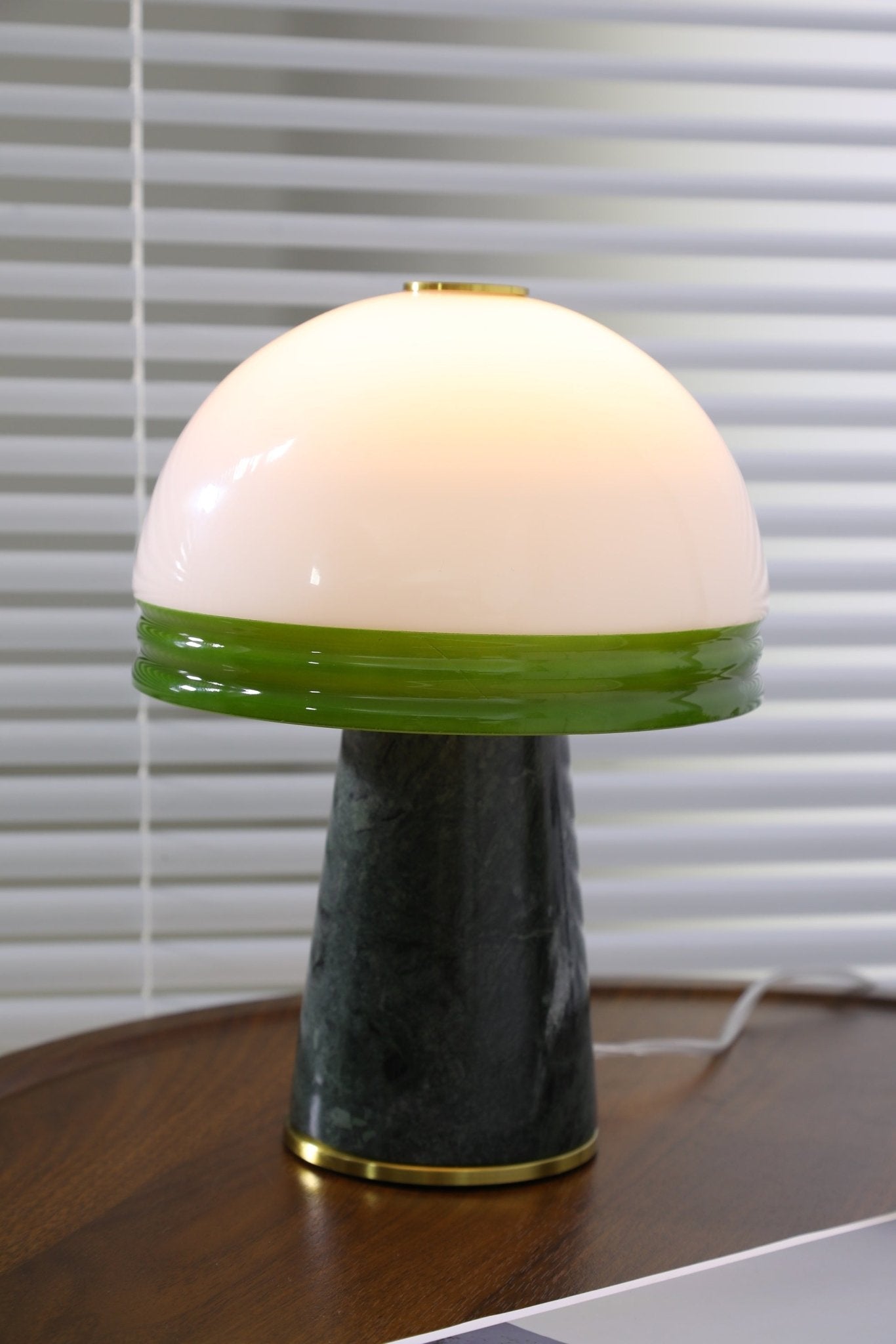 Avis Dome Small Table Lamp-Neutral Decor