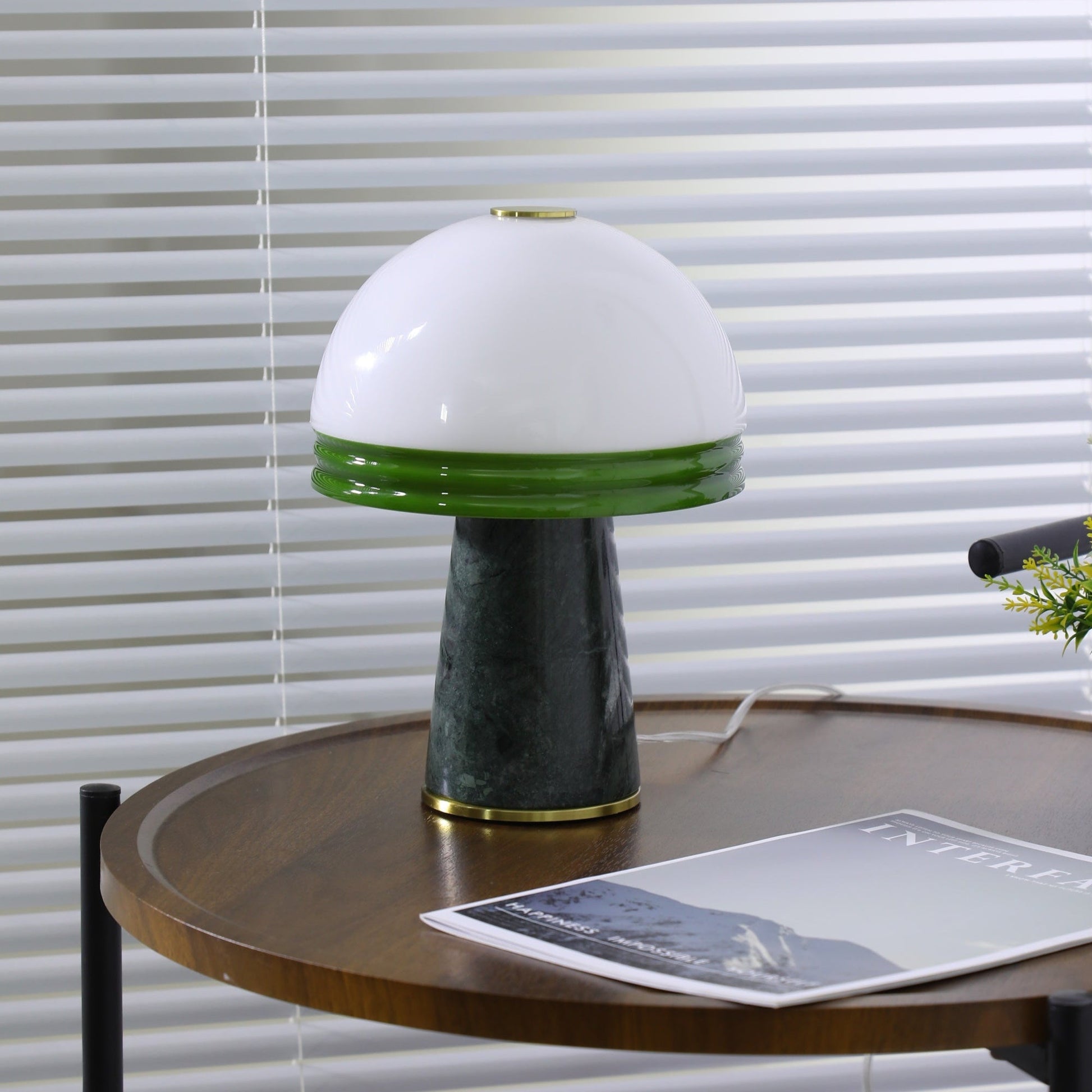 Avis Dome Small Table Lamp-Neutral Decor
