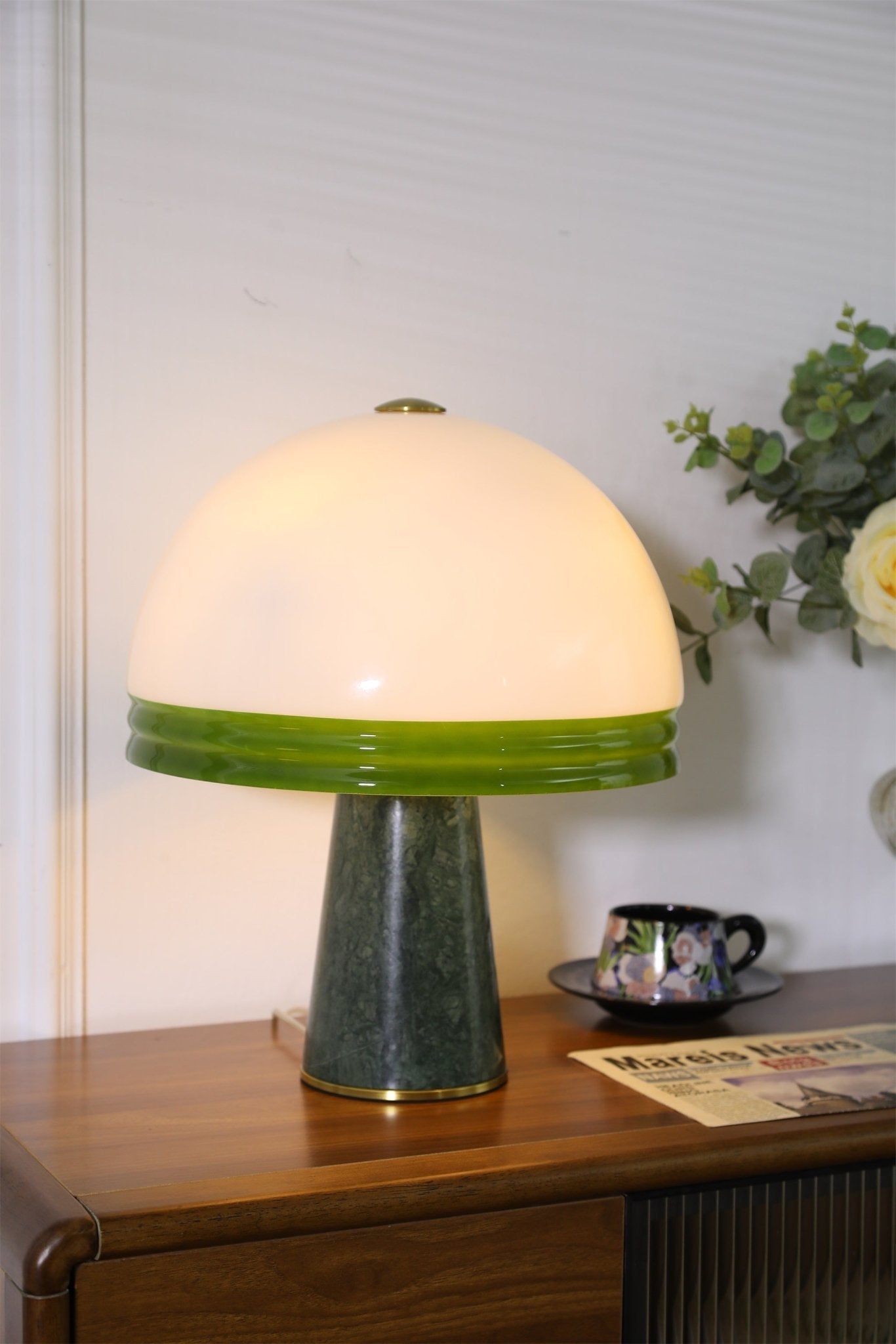 Calix Dome Table Lamp-Neutral Decor