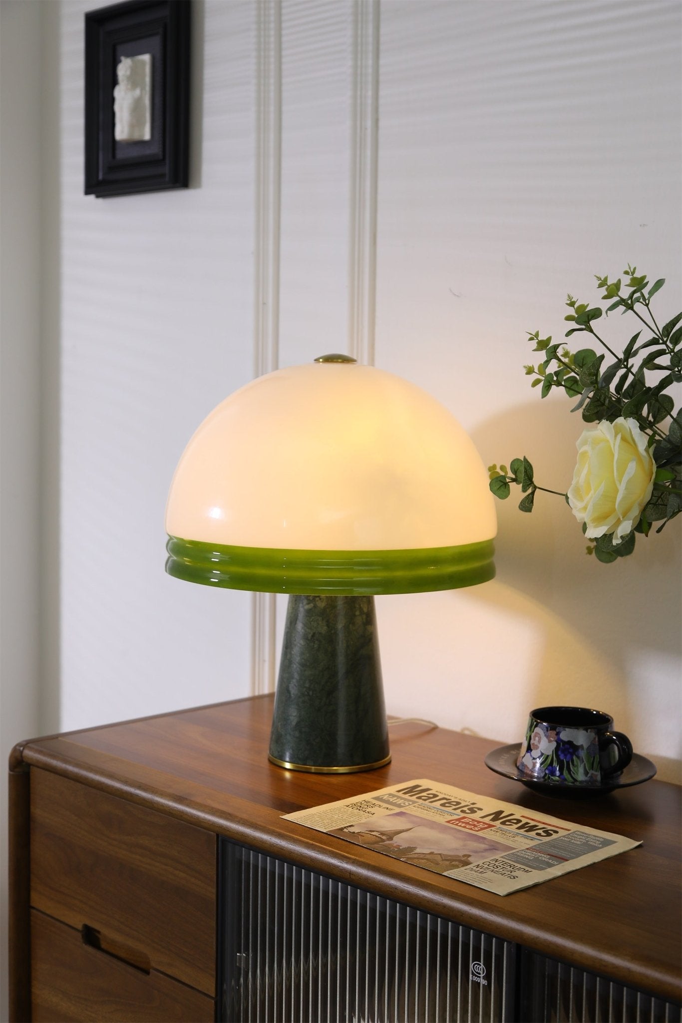 Calix Dome Table Lamp-Neutral Decor
