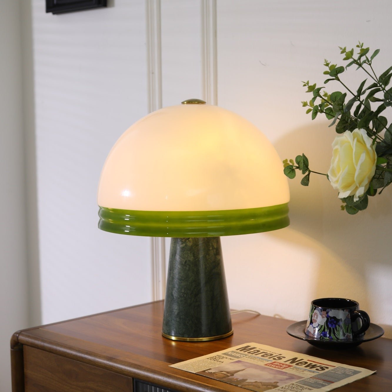 Calix Dome Table Lamp-Neutral Decor