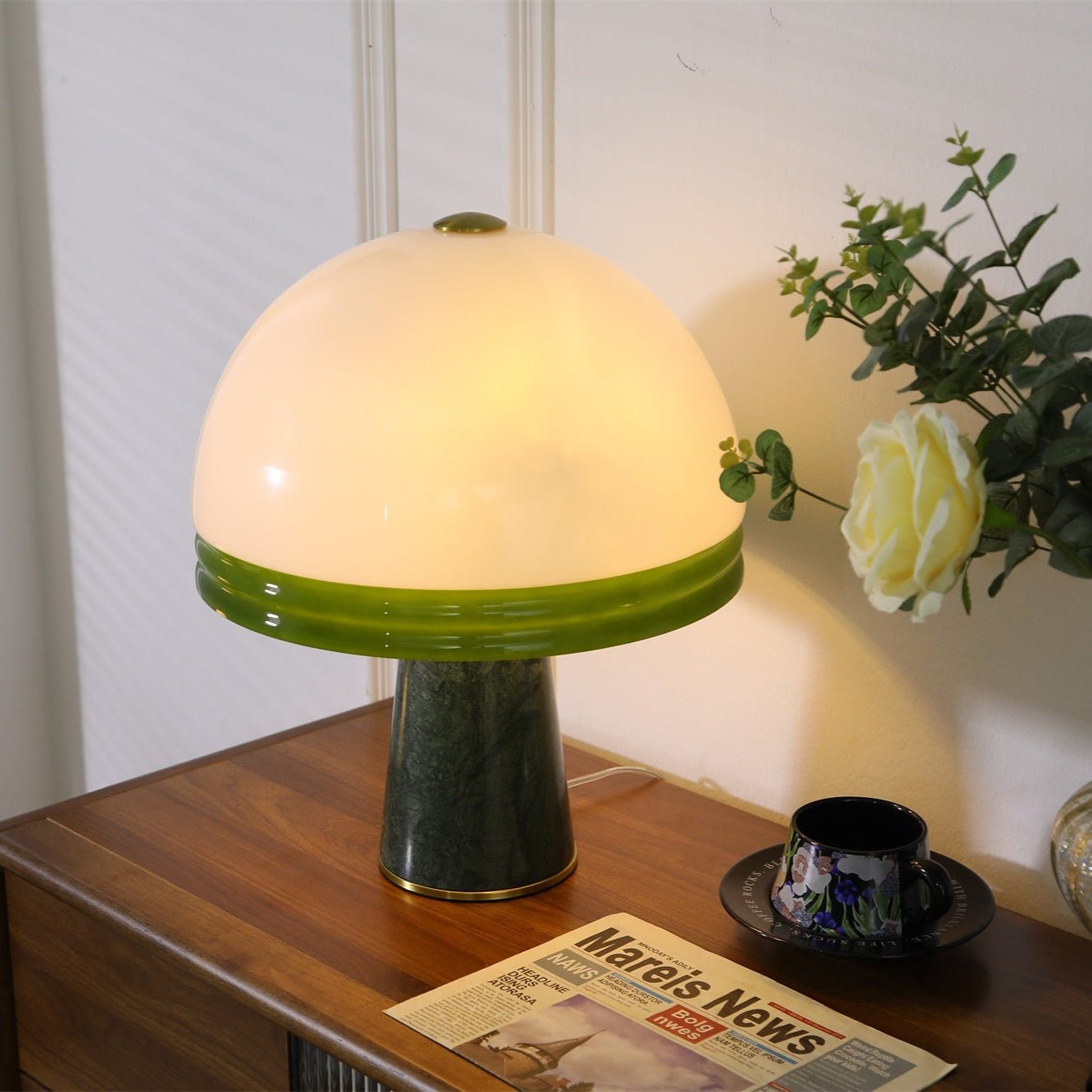 Calix Dome Table Lamp-Neutral Decor