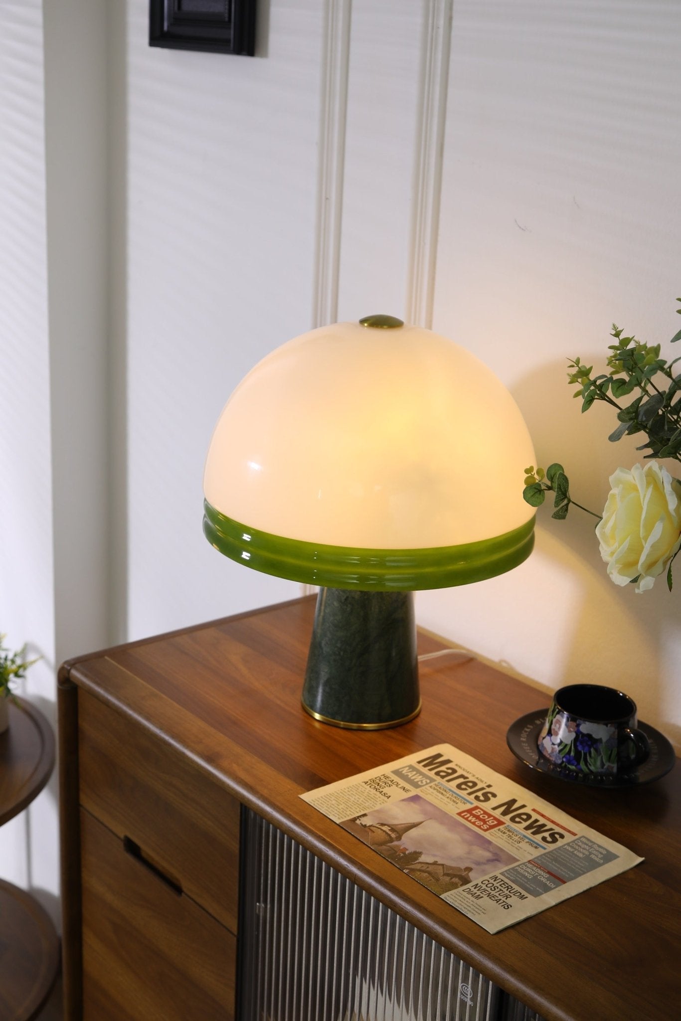 Calix Dome Table Lamp-Neutral Decor