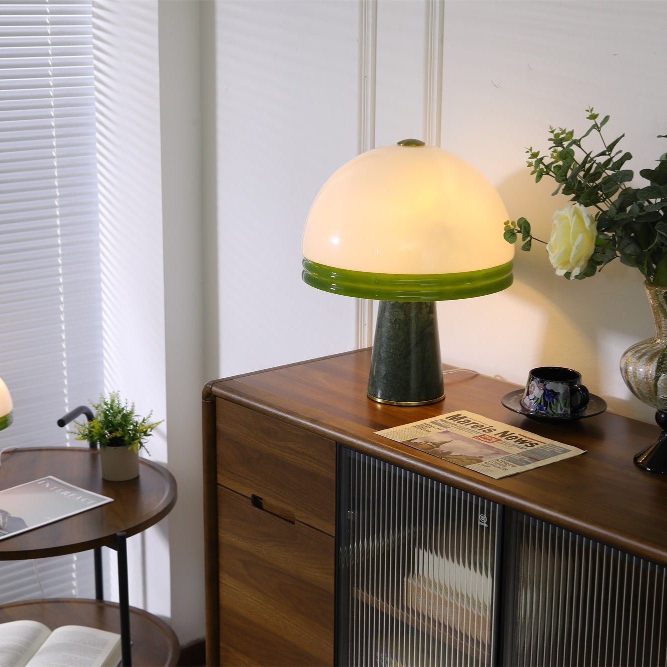 Calix Dome Table Lamp-Neutral Decor